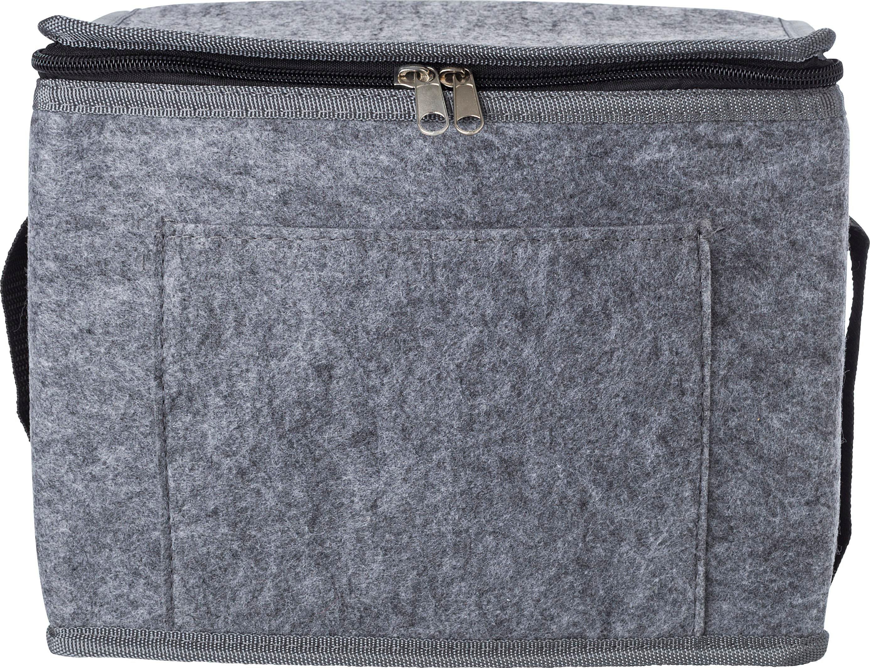 Cooler bag Mason | Recycled felt | Aluminum foil interior