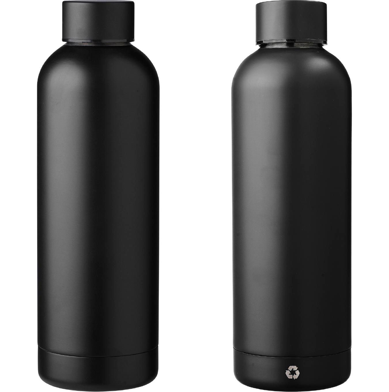 Botella de acero inox. reciclado Isaiah 500 ml