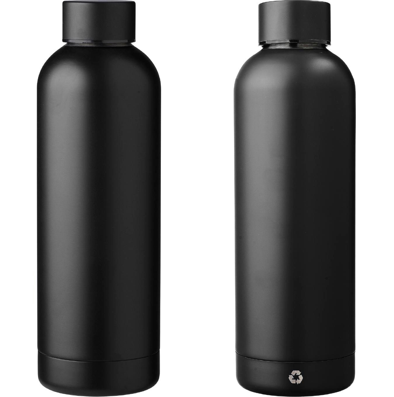 Botella de acero inox. reciclado Isaiah 500 ml