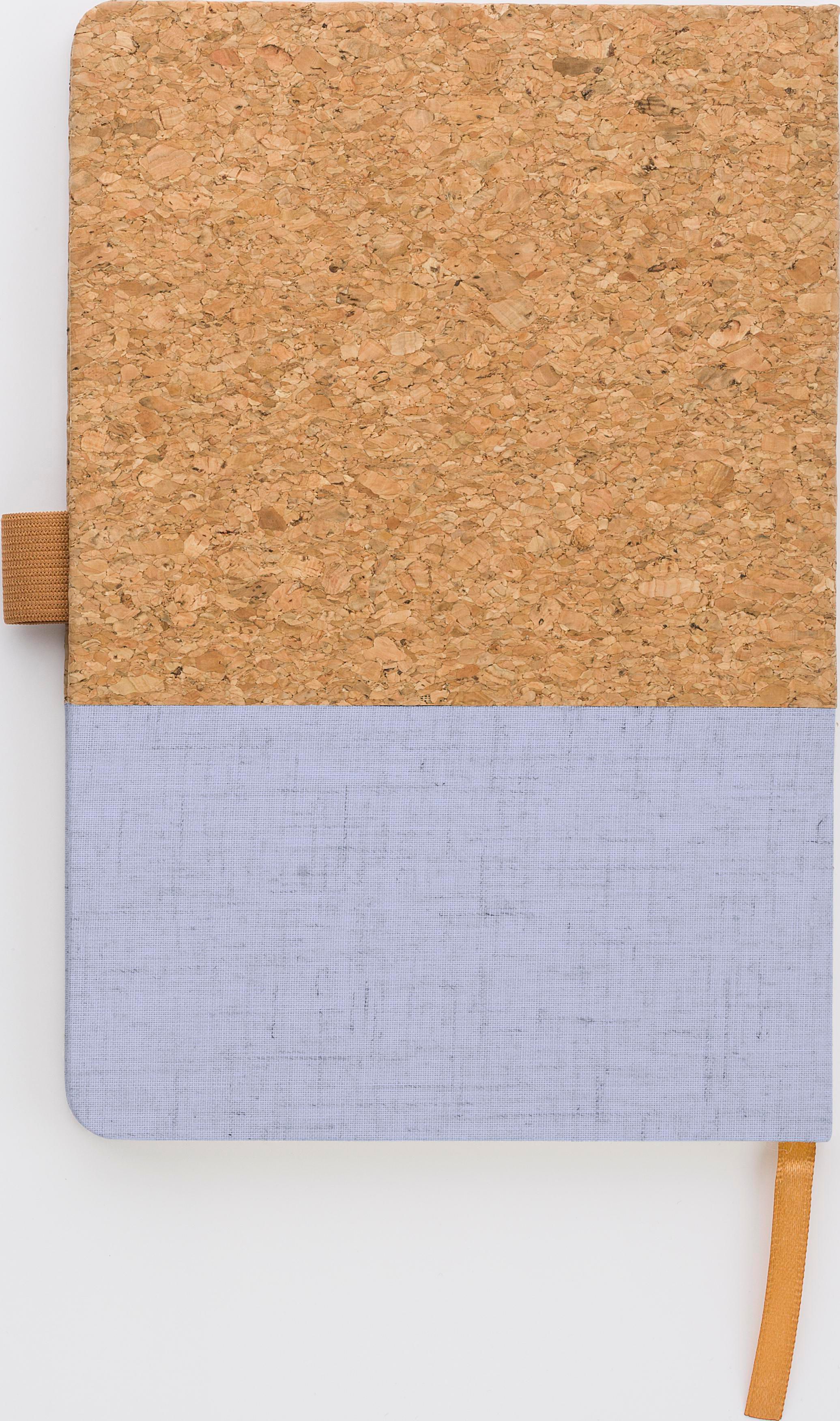 Cork and cotton notebook Trevor