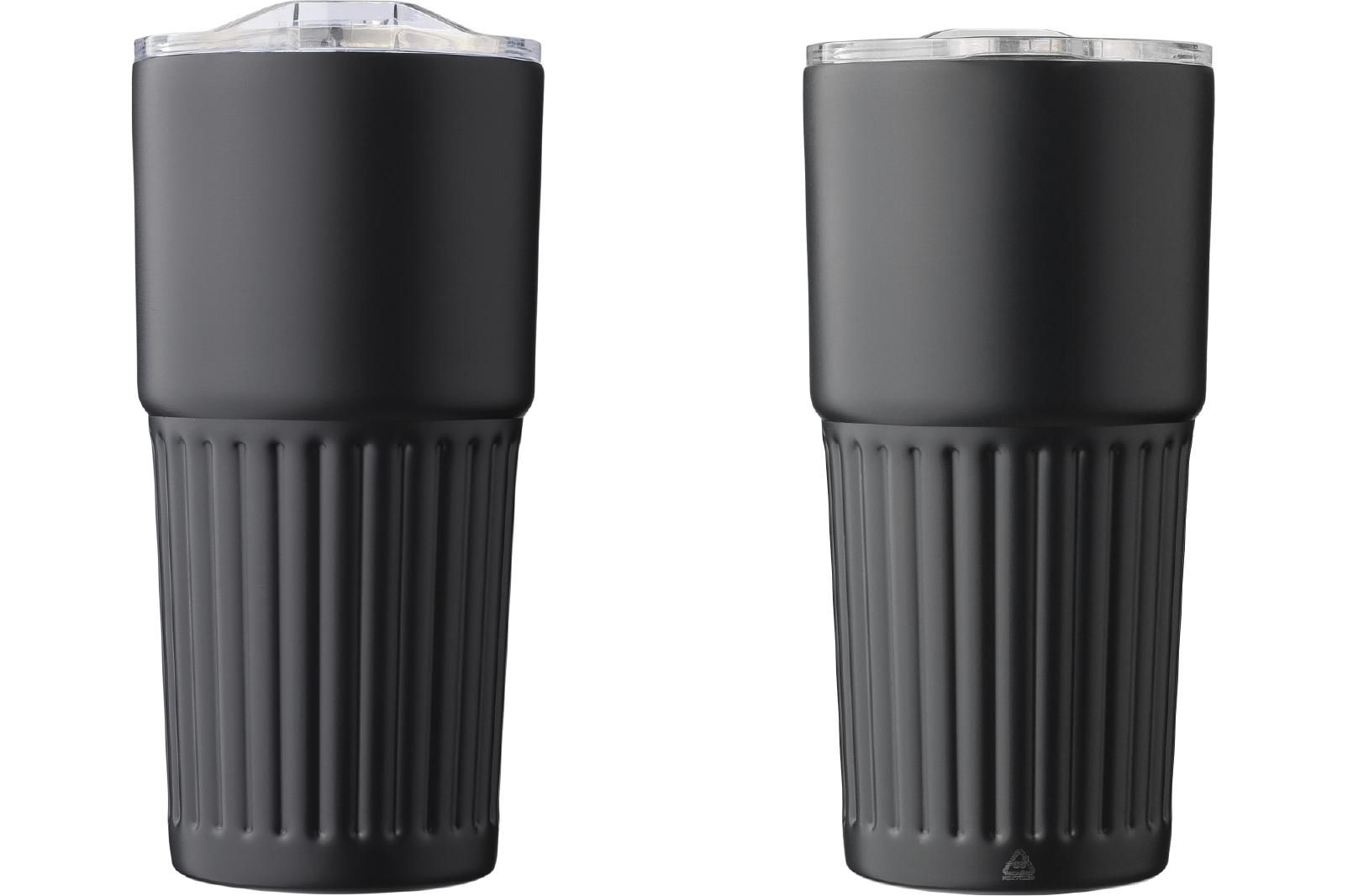 Vaso de acero inox. reciclado Kael 500 ml