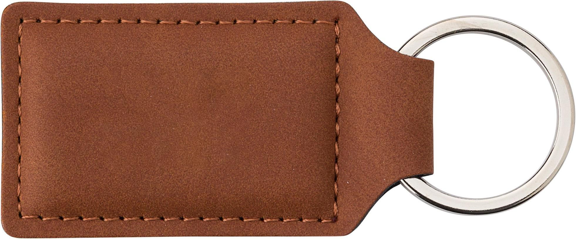 Keychain Vivienne | Synthetic leather | Laserable