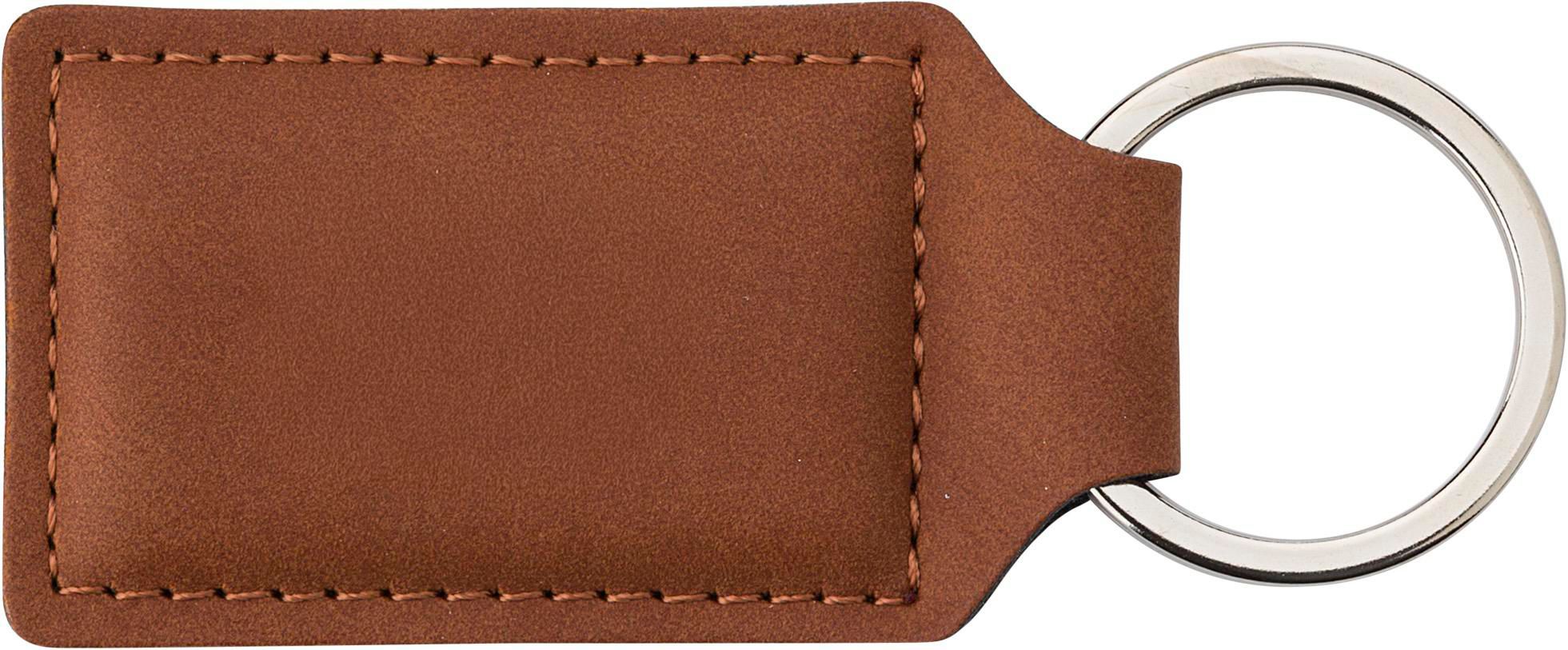 Keychain Vivienne | Synthetic leather | Laserable