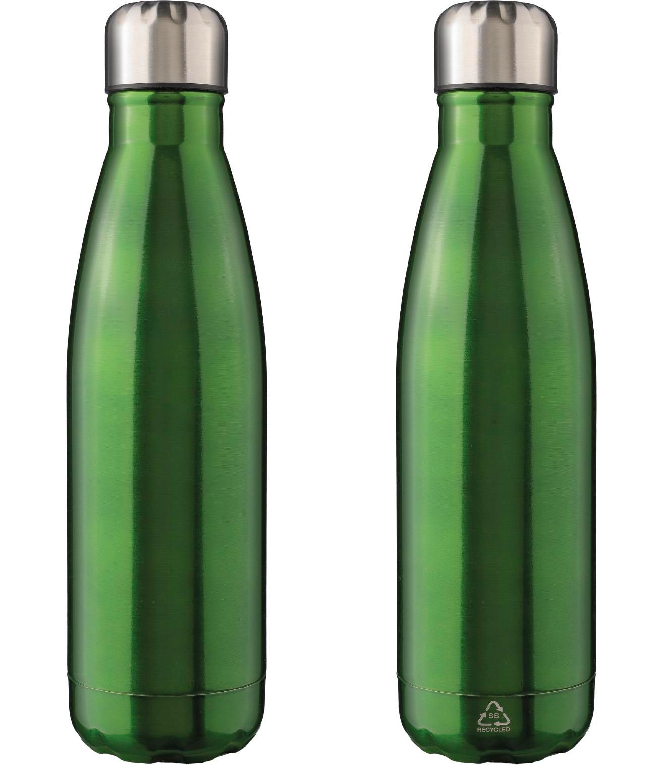 Recycled stainless steel bottle (650 ml) Sumatra