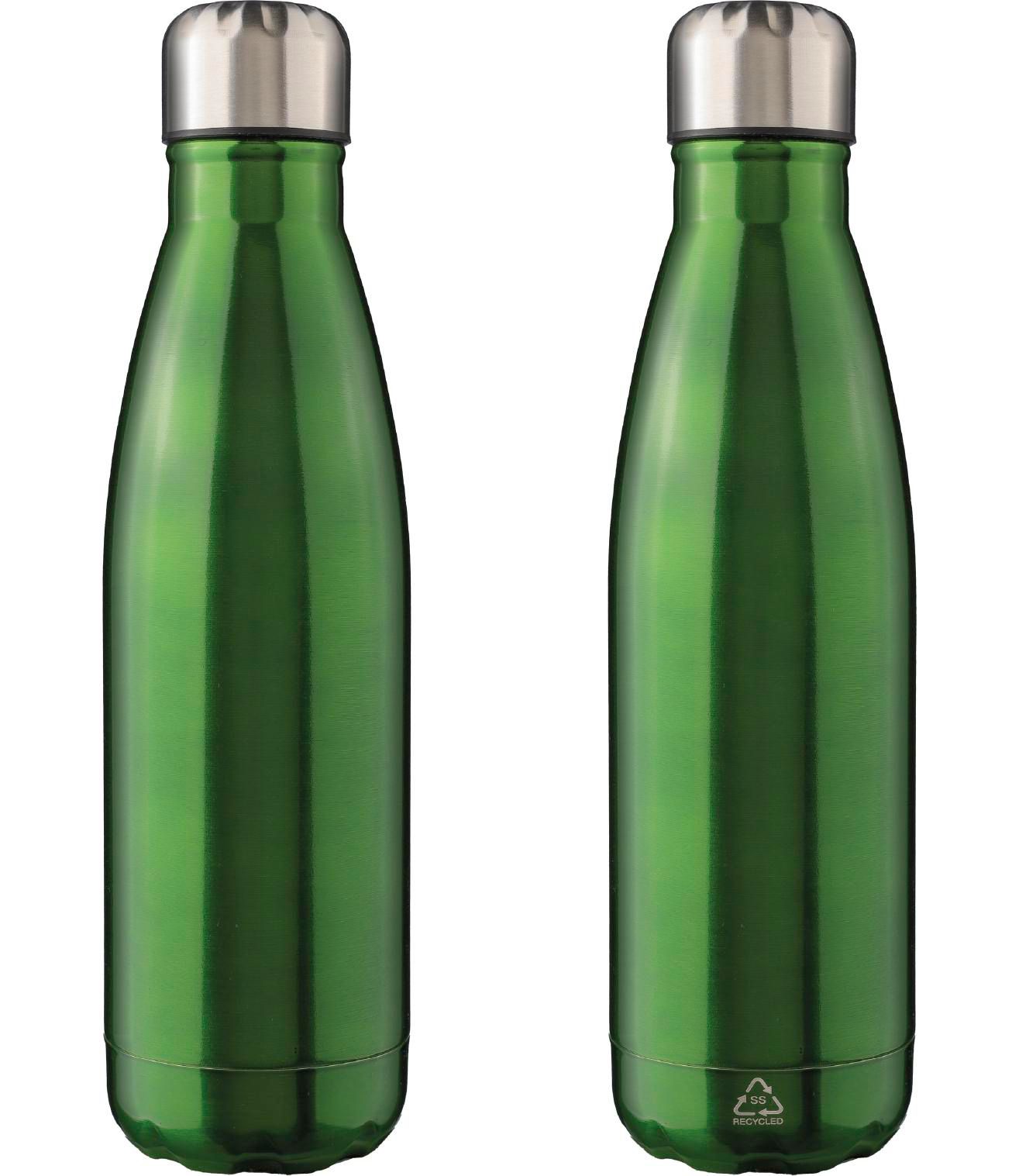 Recycled stainless steel bottle (650 ml) Sumatra