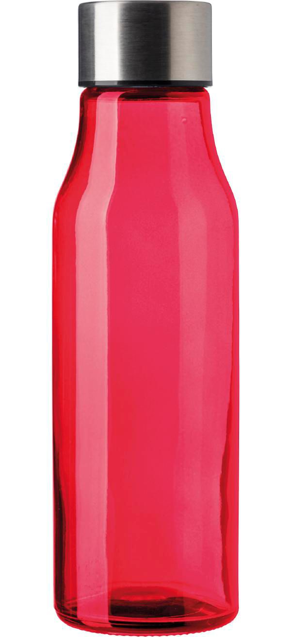 Botella de cristal y acero inox. Andrei