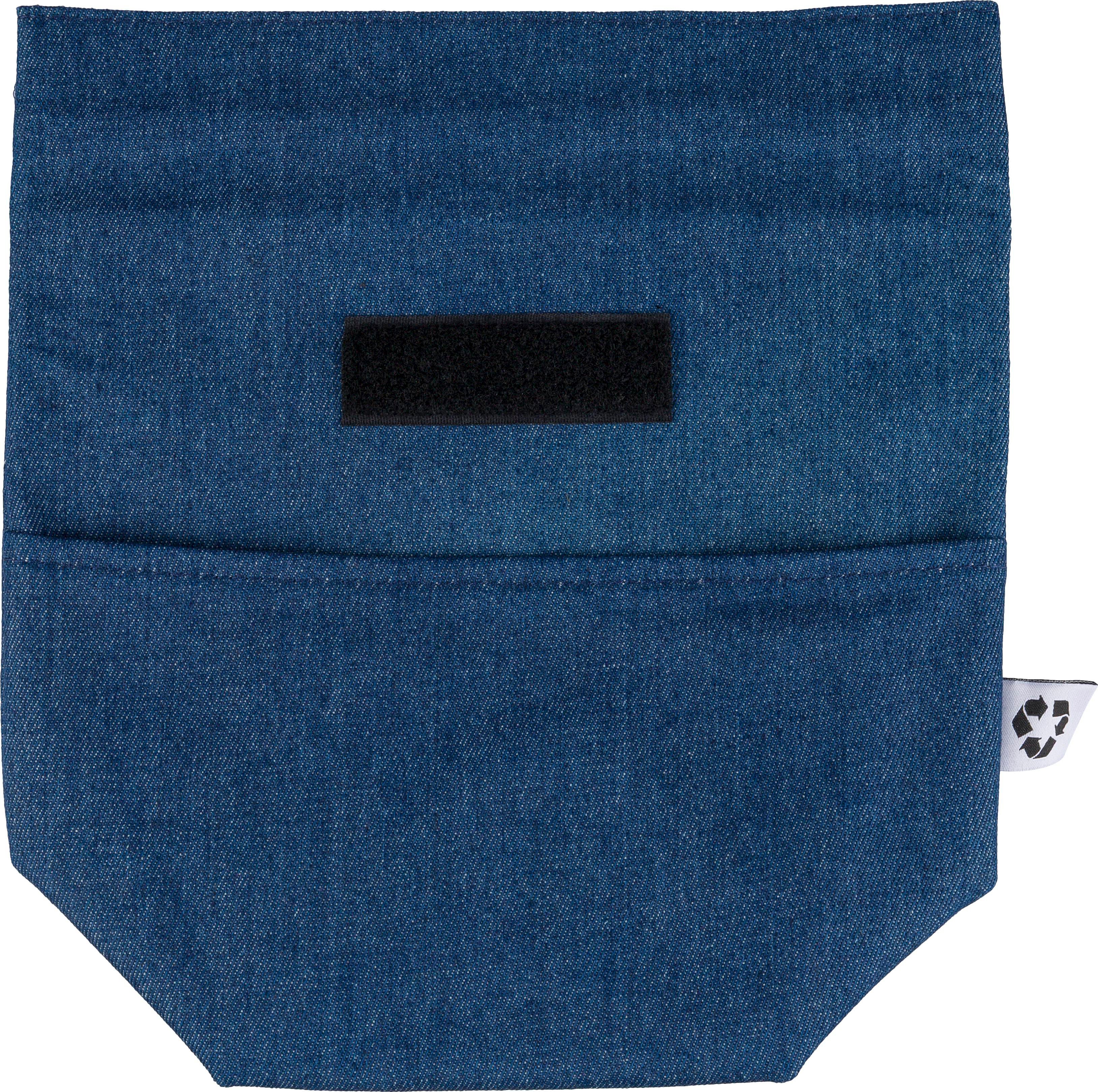 Cooler bag Mira | Recycled denim | Roll-top | 8 l