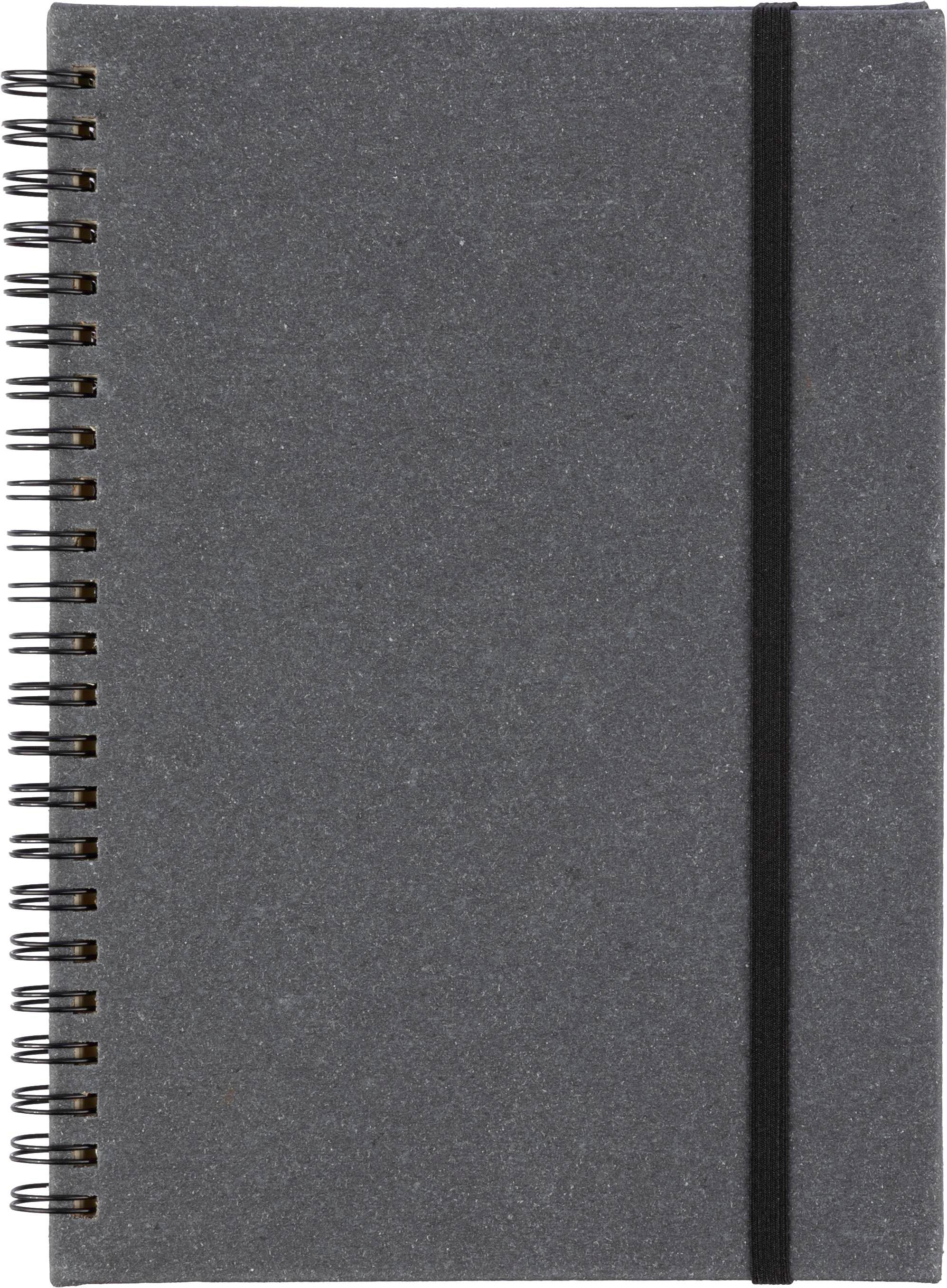 Notebook Egon | Recycled leather | A5 | Lined