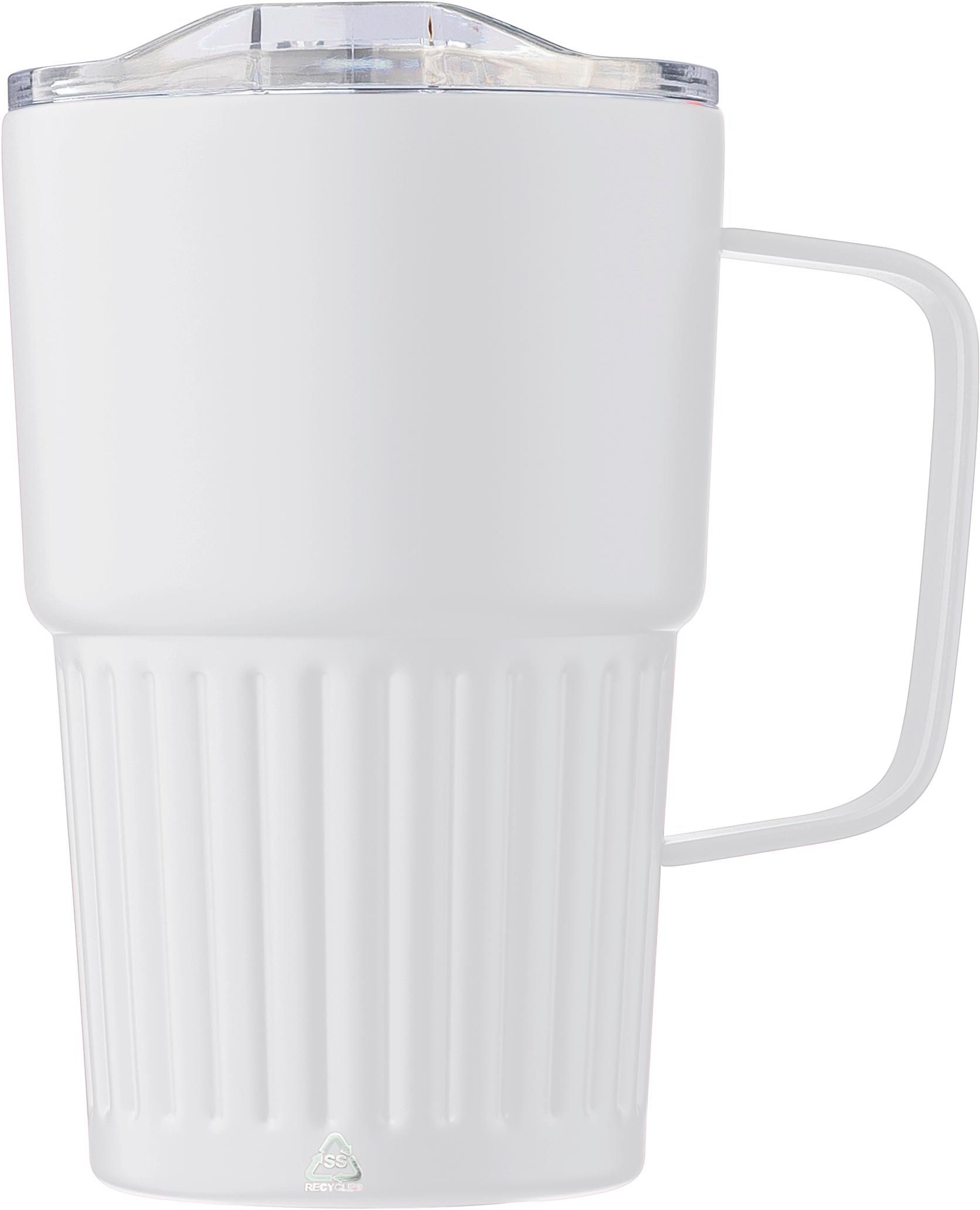 Taza de acero inox. reciclado Calo 450 ml