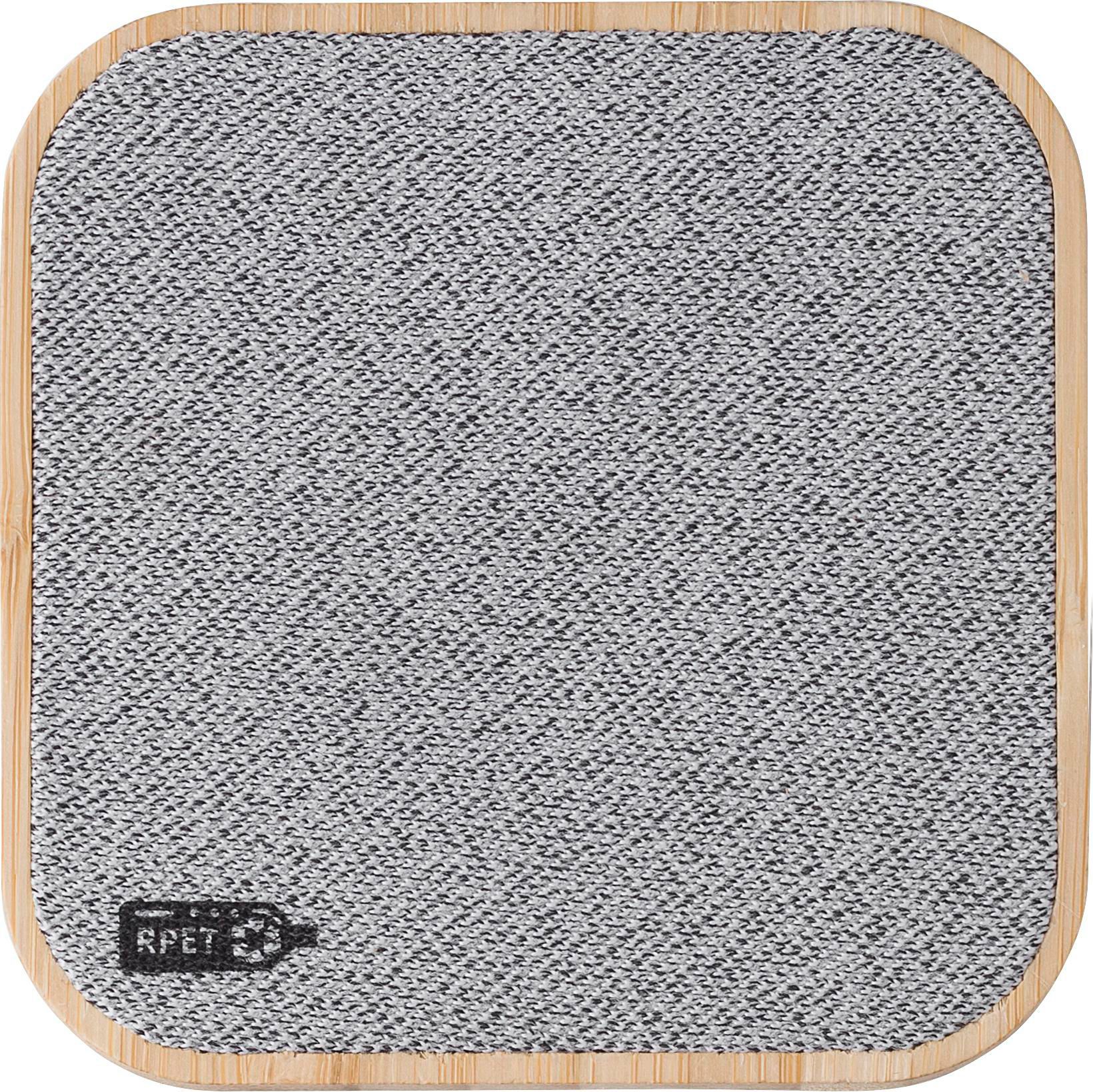 Wireless charger Moses | Bamboo | rPET | 15W