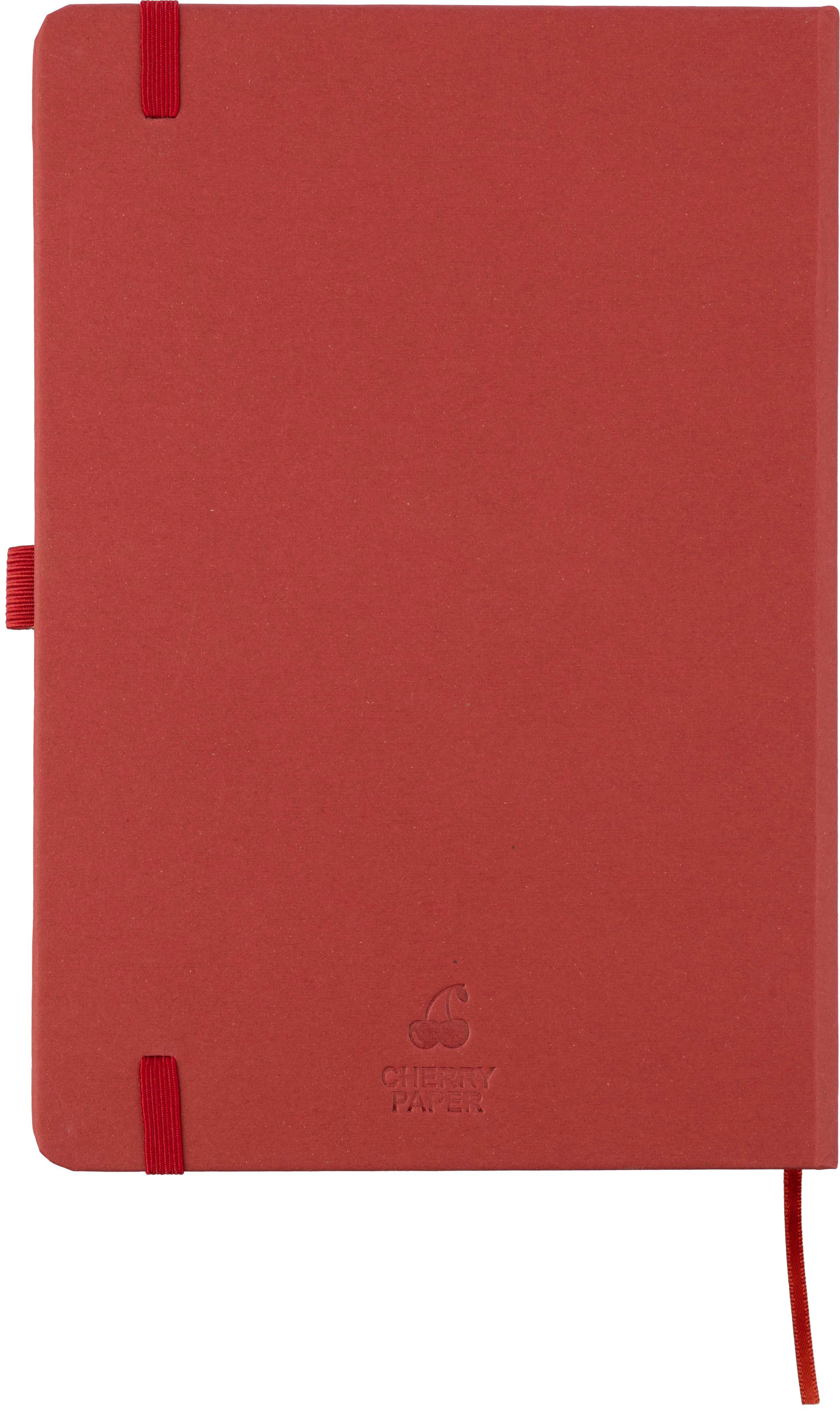 Recycled biowaste and carton notebook A5 Gertrud Original