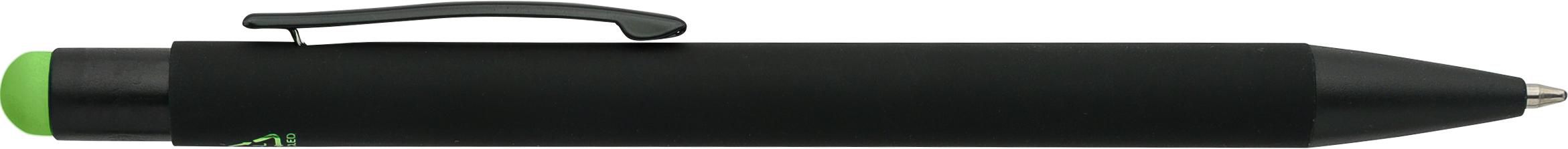 Bolígrafo de aluminio recubierto de goma Formentera