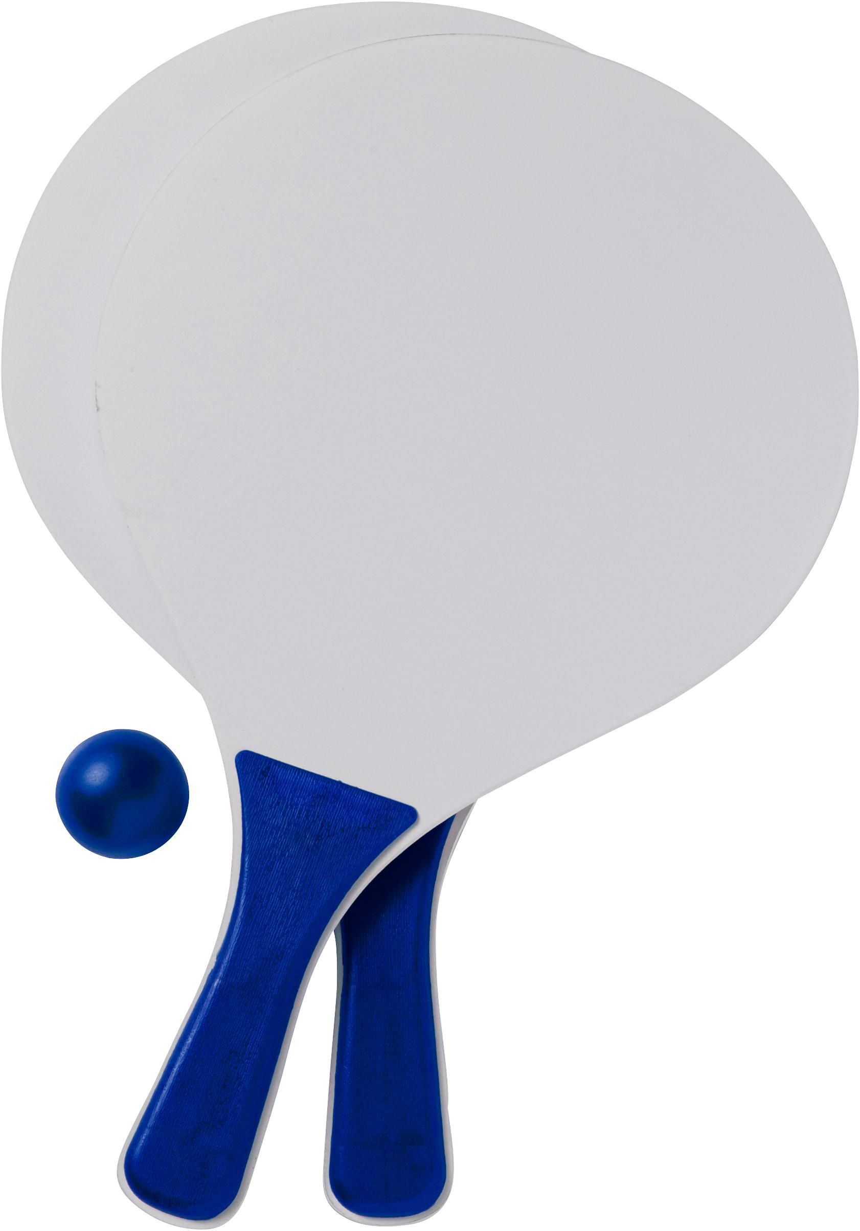 Set de palas de madera y pelota Fabien