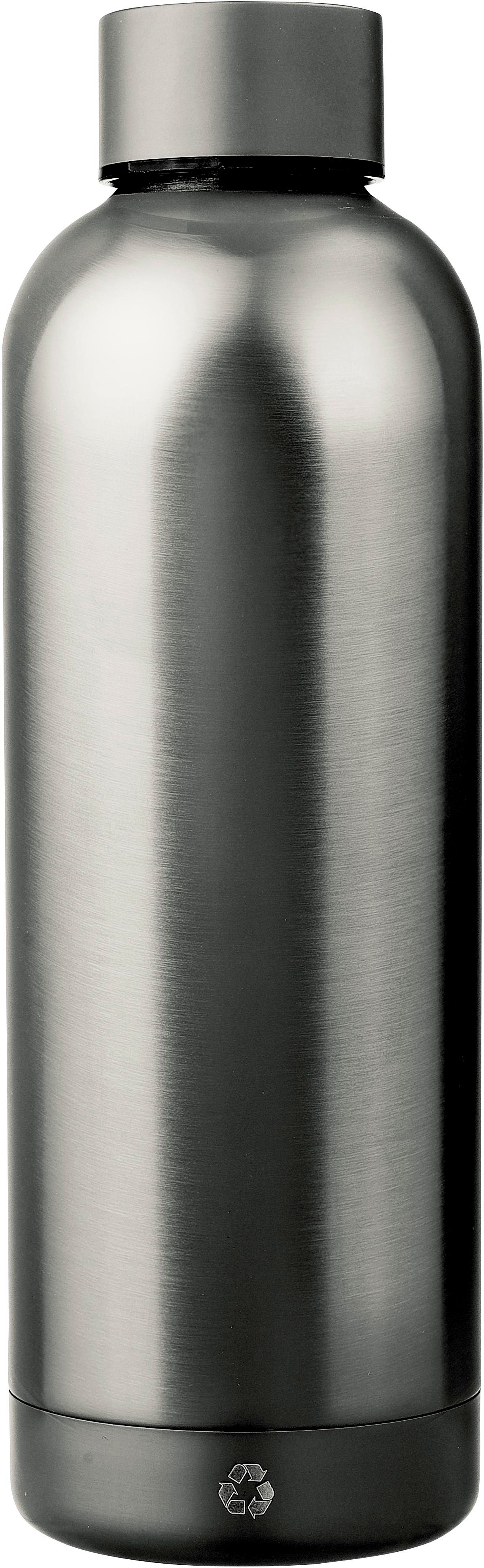 Botella de acero inox. reciclado Isaiah 500 ml
