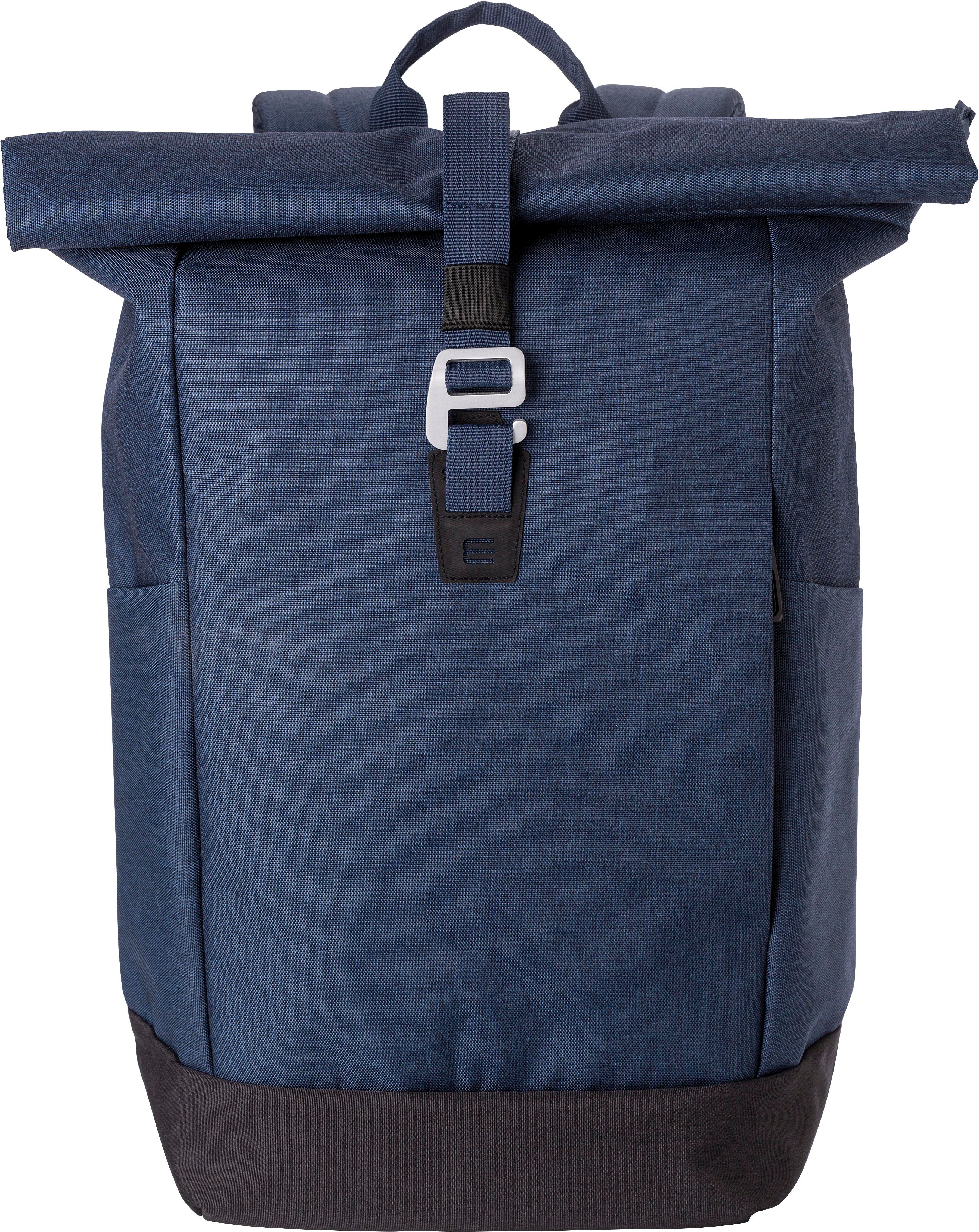 Polyester (600D) roll-top backpack Dax