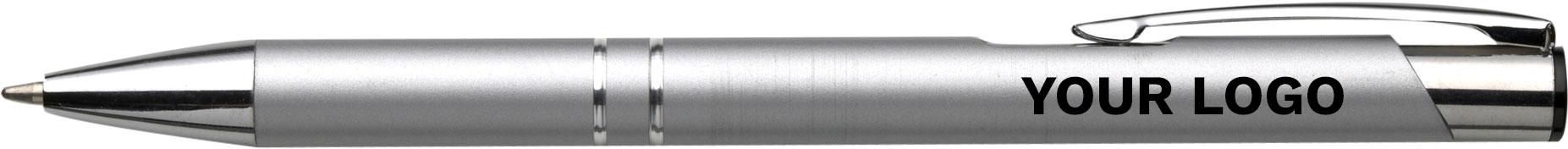 Recycled aluminium ballpen Albacete