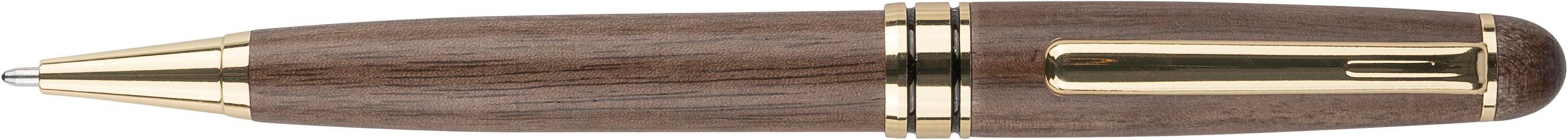 Walnut wooden twist ballpen Noa