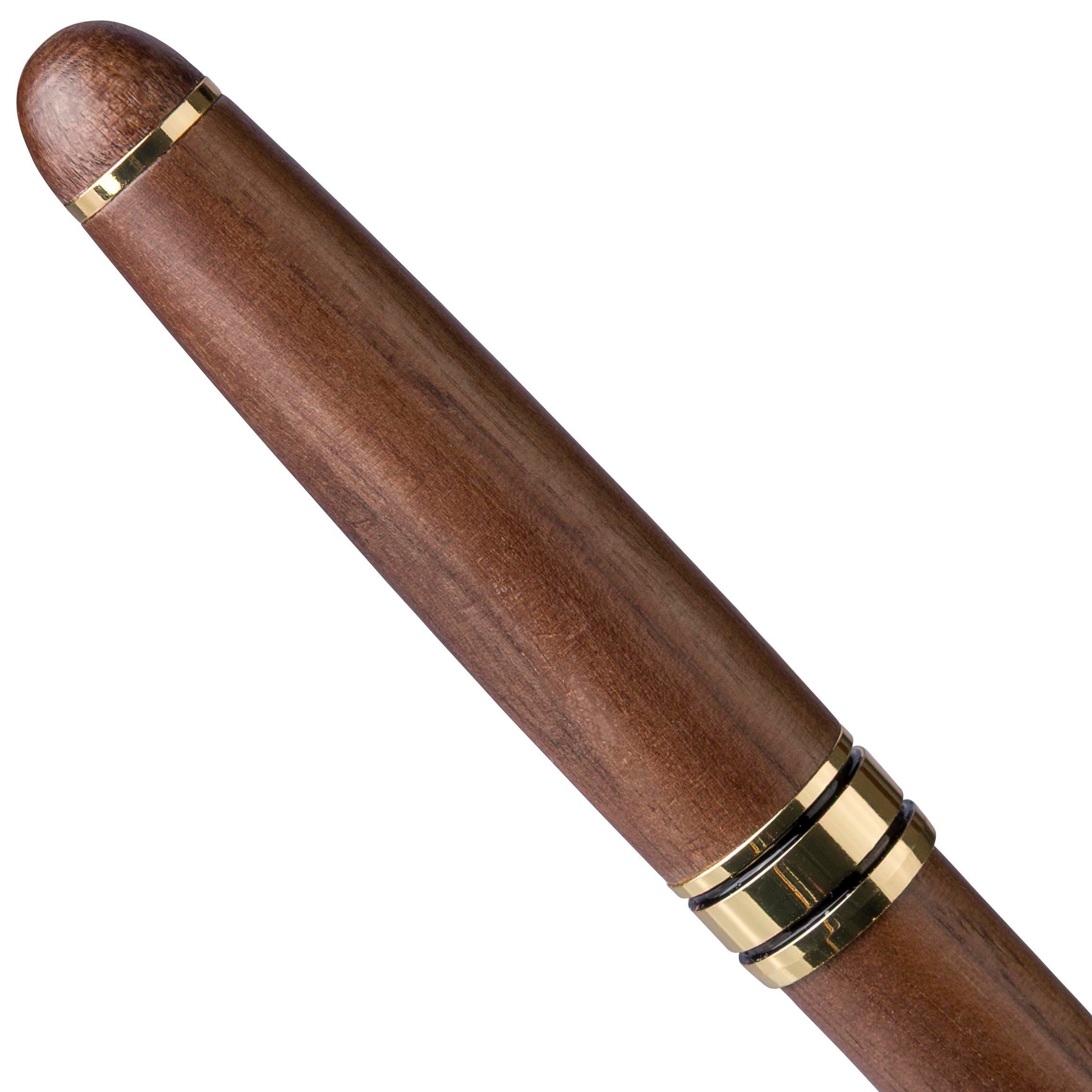 Walnut wooden twist ballpen Noa