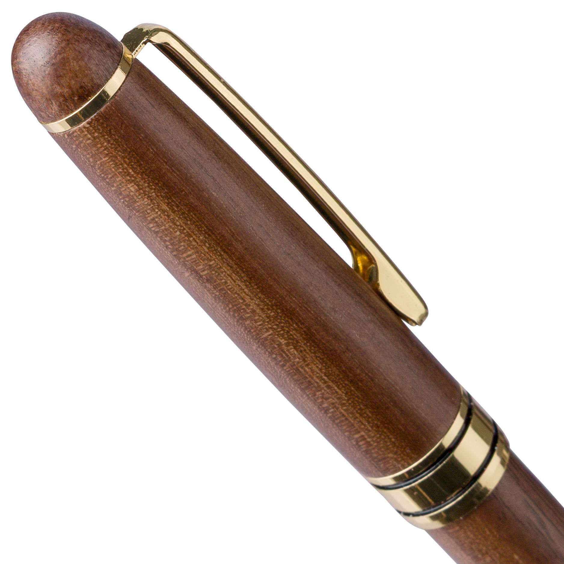 Walnut wooden twist ballpen Noa
