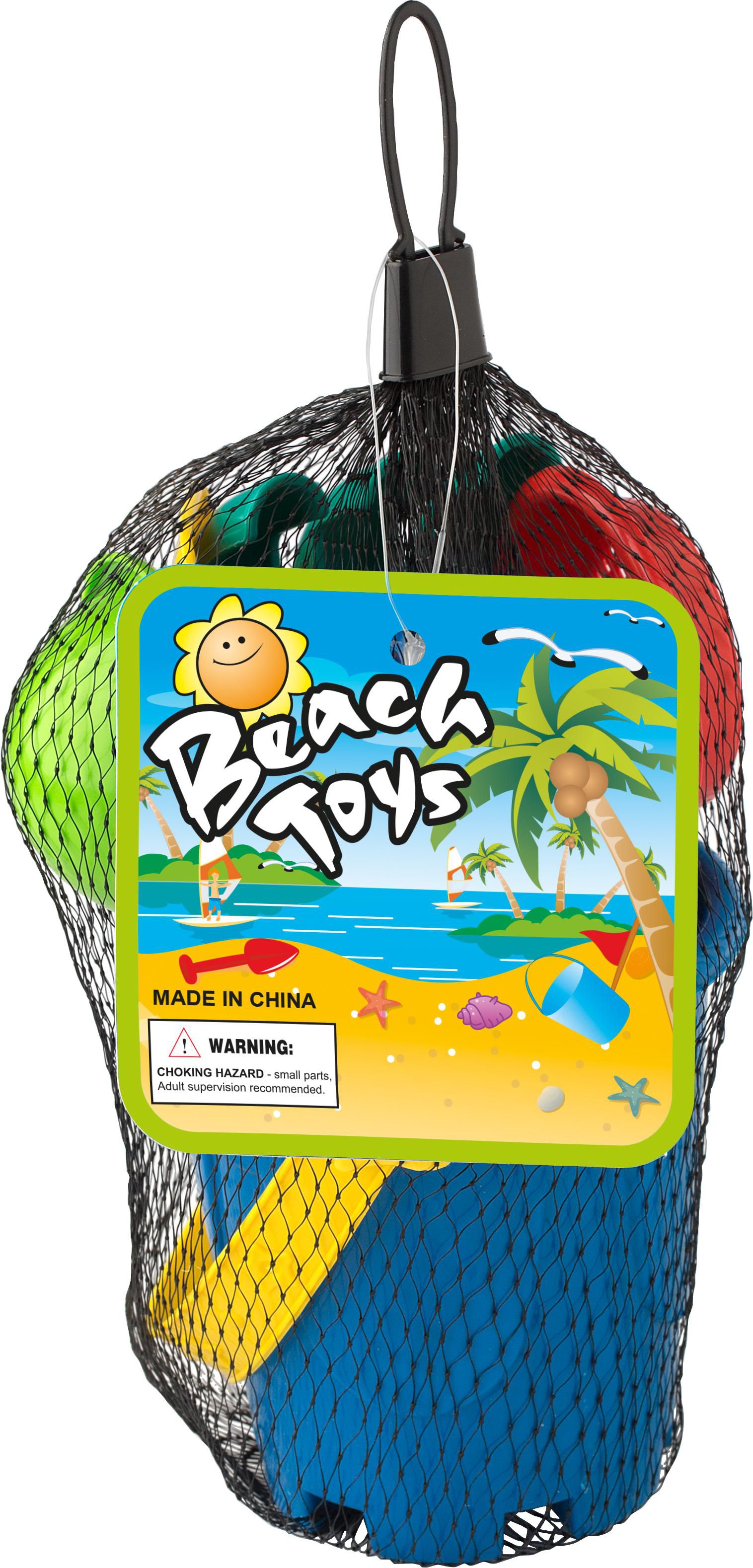 Cubo de playa de PP reciclado Mateo