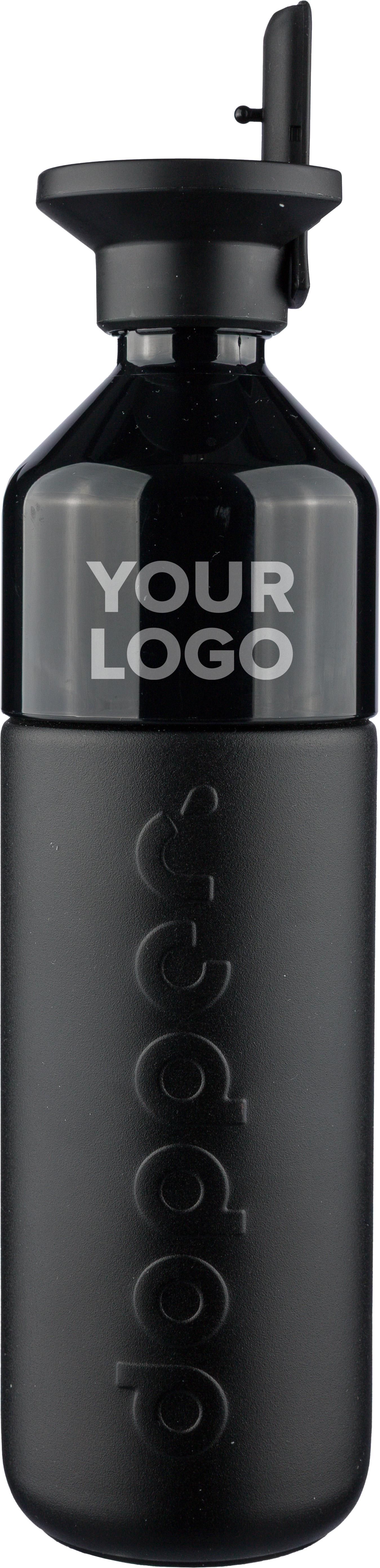 Dopper Black insulated (580 ml) + Flip Straw