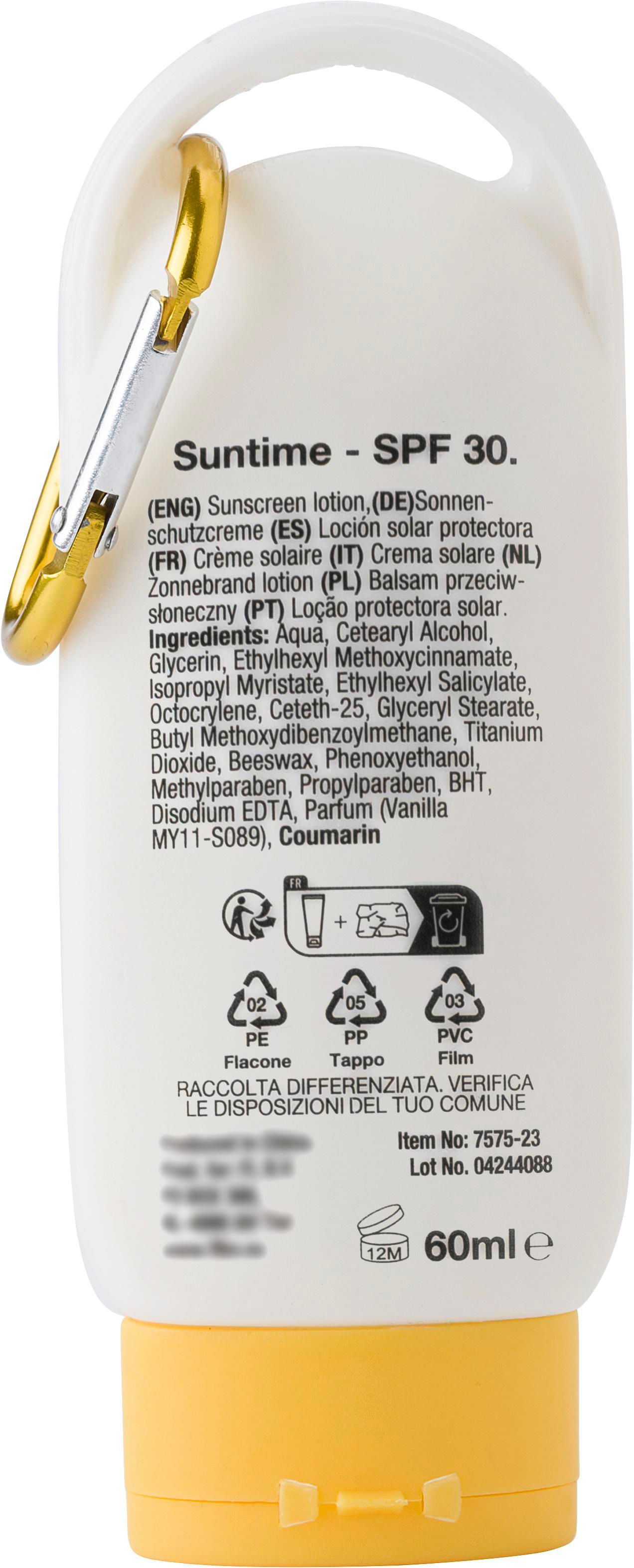 Sunscreen lotion Suntime