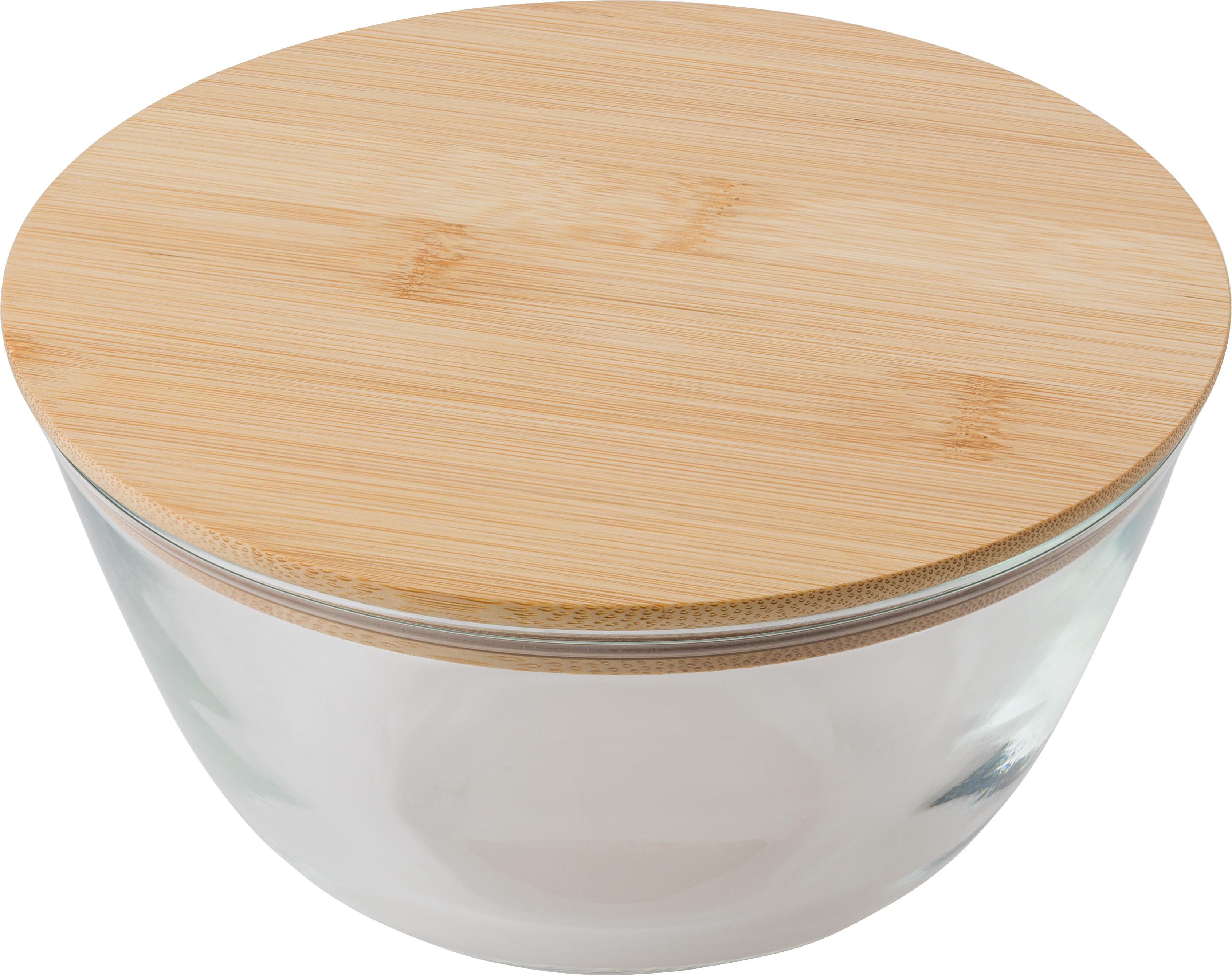 Glass salad bowl Isabeau