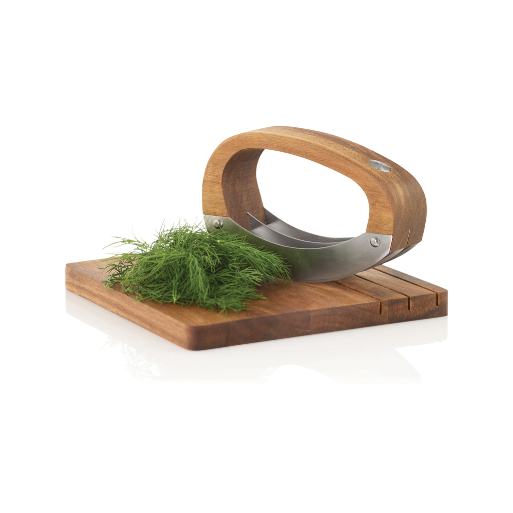 Cuchillo para picar AdHoc RoccaVerde con tabla de cortar