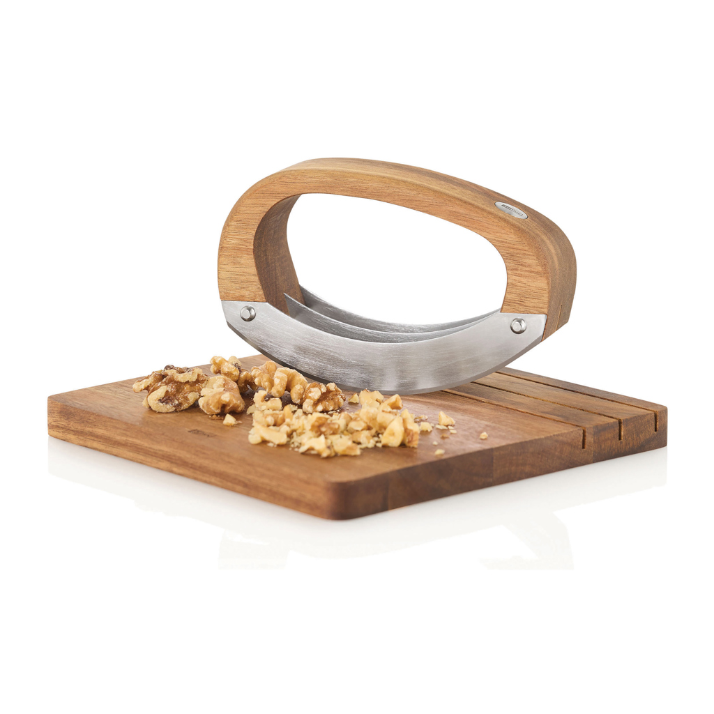 Cuchillo para picar AdHoc RoccaVerde con tabla de cortar