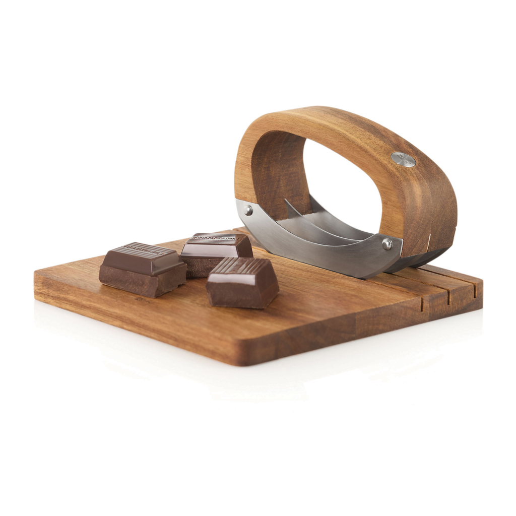 Cuchillo para picar AdHoc RoccaVerde con tabla de cortar