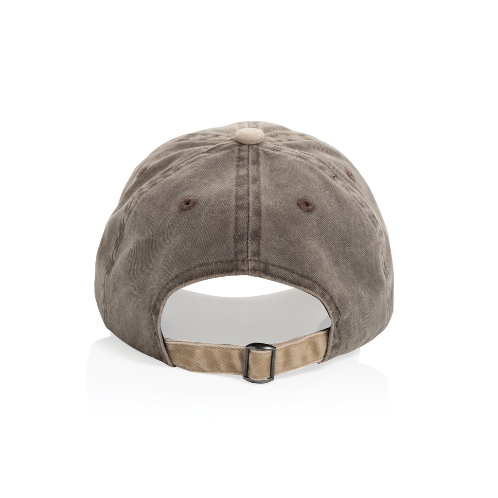 Gorra algodón bicolor 270 g/m² con 6 paneles BEAU AWARE™