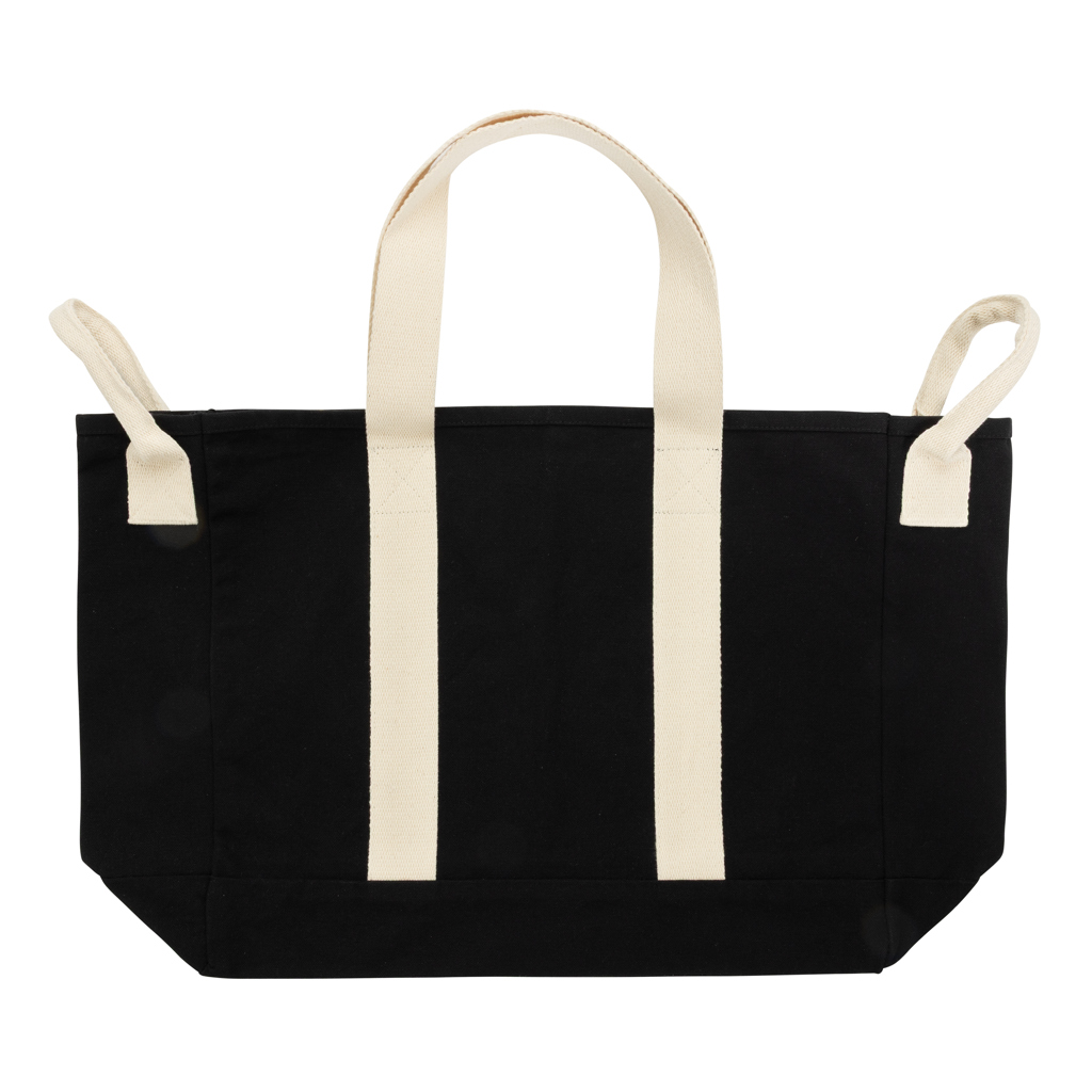 Bolsa playa BEAU AWARE™ lona reciclada 400 g/m² asa lateral