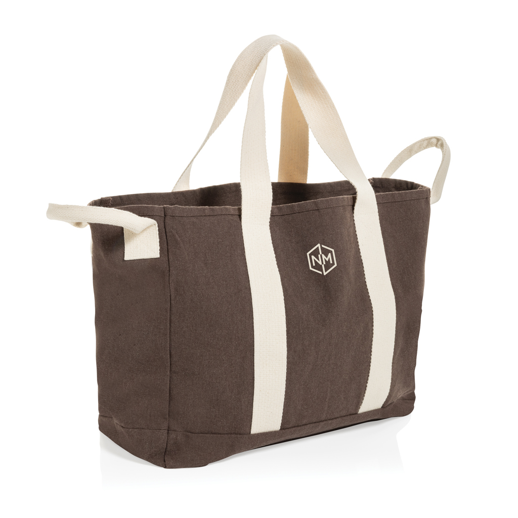 Bolsa playa BEAU AWARE™ lona reciclada 400 g/m² asa lateral