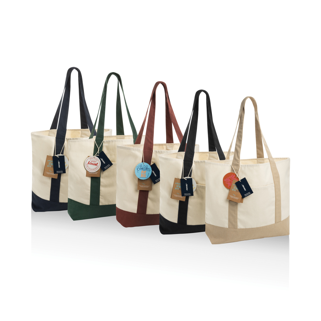 Bolsa tela de algodón reciclado 350 g/m² SHOP LOCAL AWARE™