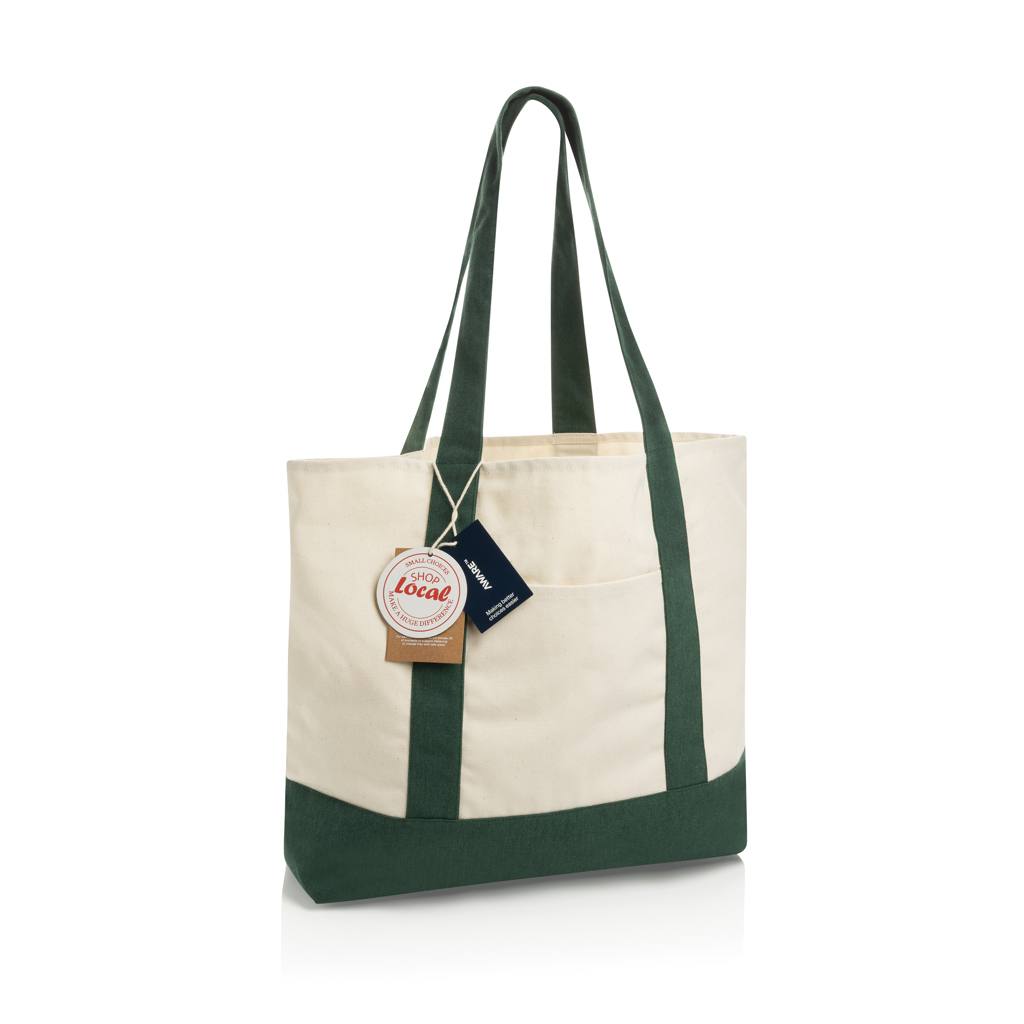 Bolsa tela de algodón reciclado 350 g/m² SHOP LOCAL AWARE™