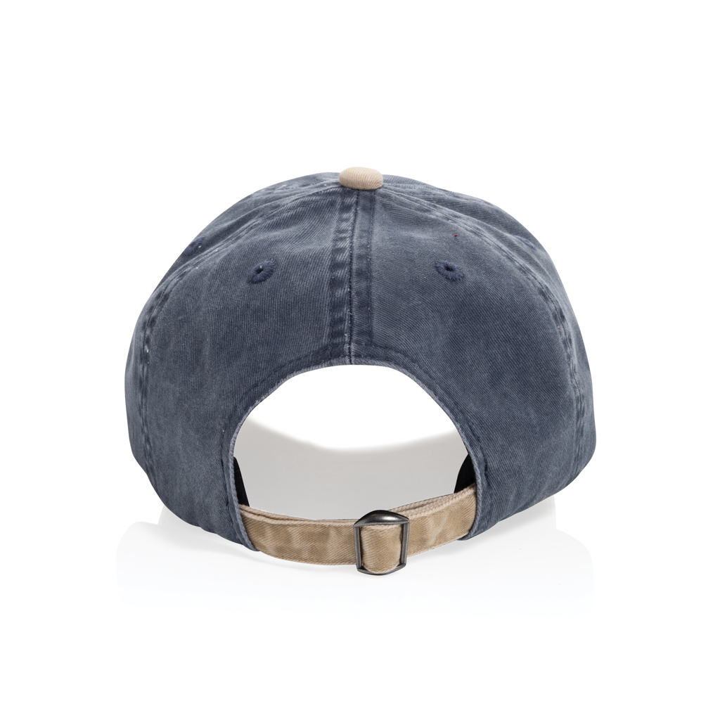 Gorra algodón bicolor 270 g/m² con 6 paneles BEAU AWARE™