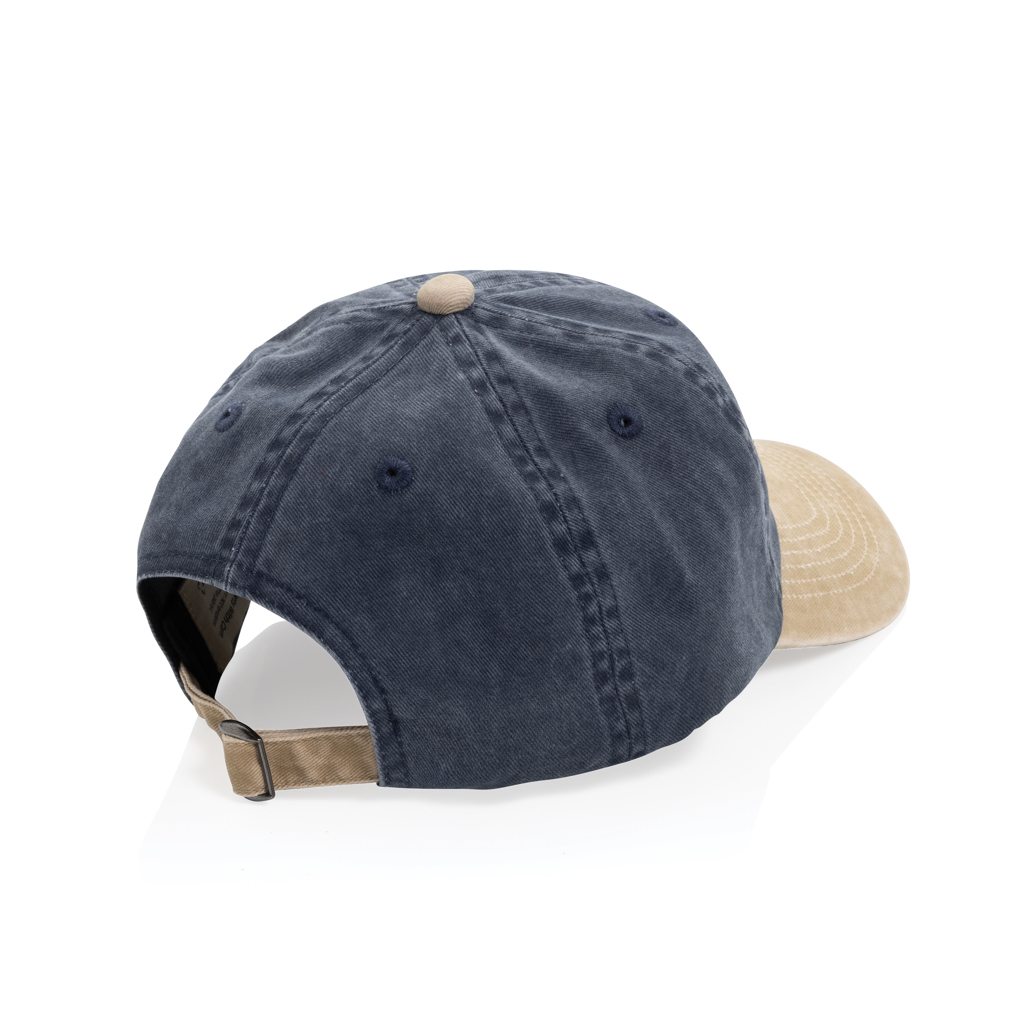 Gorra algodón bicolor 270 g/m² con 6 paneles BEAU AWARE™