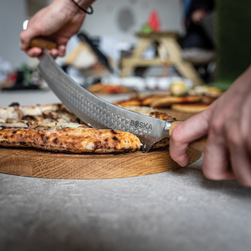 Cuchillo para pizza y queso BOSKA Oslo+Nr.4
