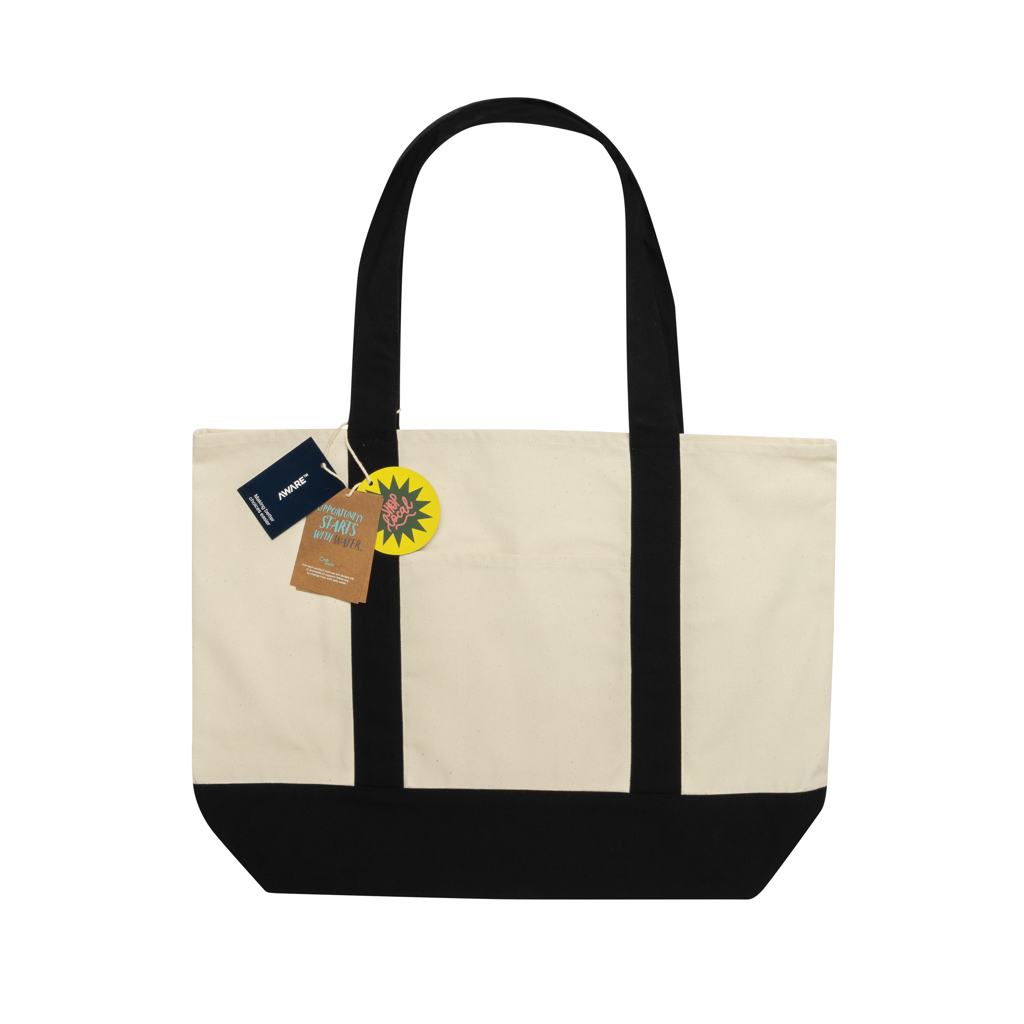 Bolsa tela de algodón reciclado 350 g/m² SHOP LOCAL AWARE™