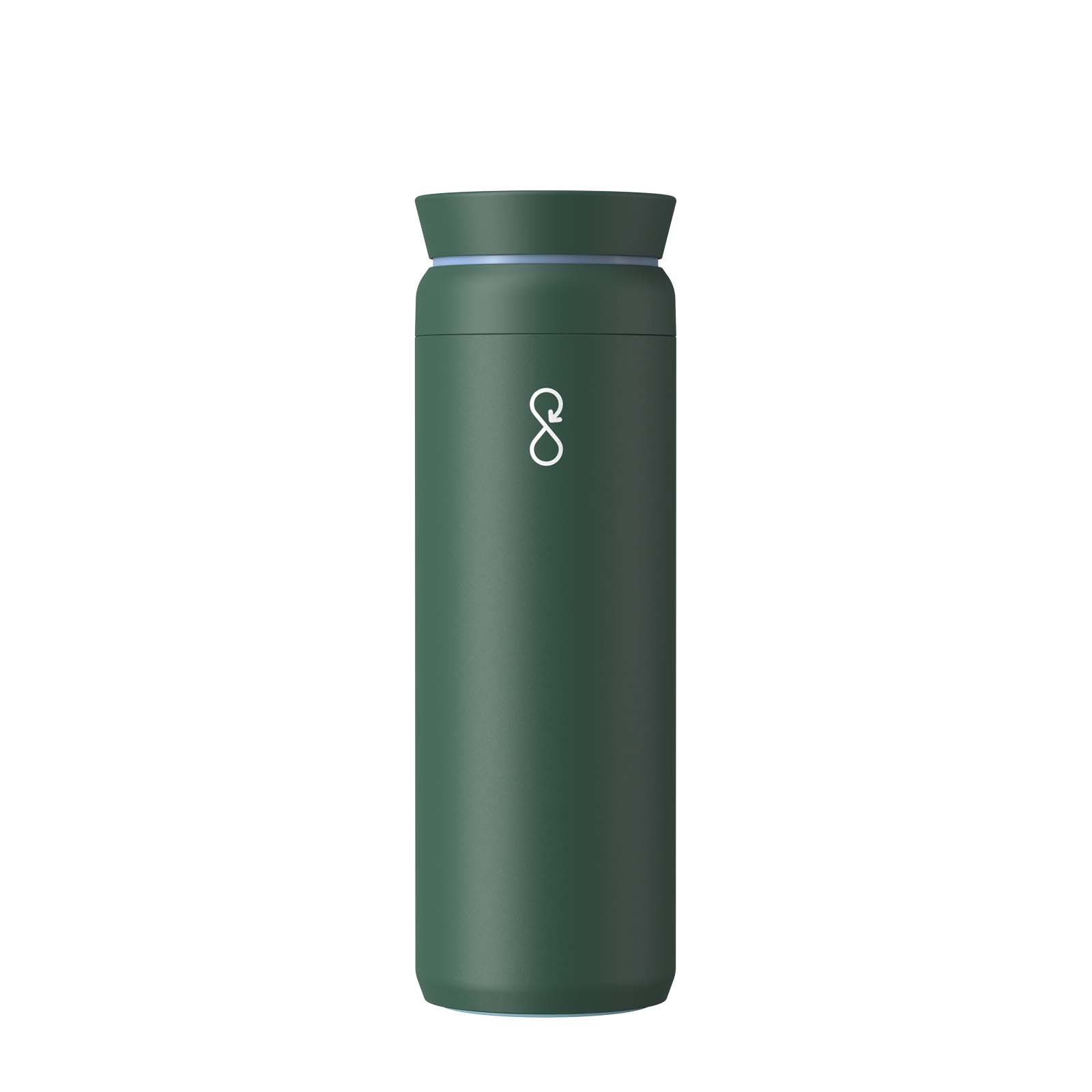 Vaso de acero inoxidable reciclado Ocean Bottle Peak Brew 590 ml