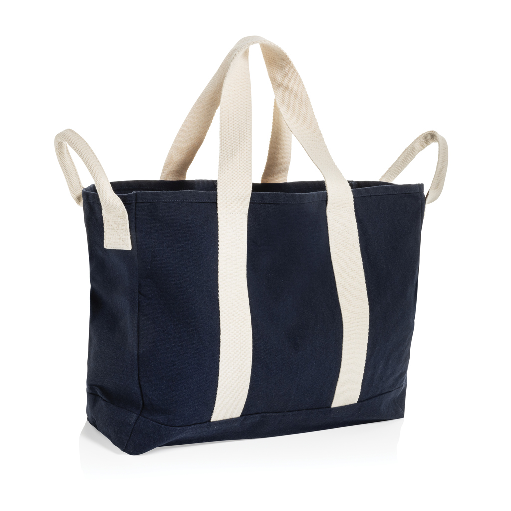 Bolsa playa BEAU AWARE™ lona reciclada 400 g/m² asa lateral