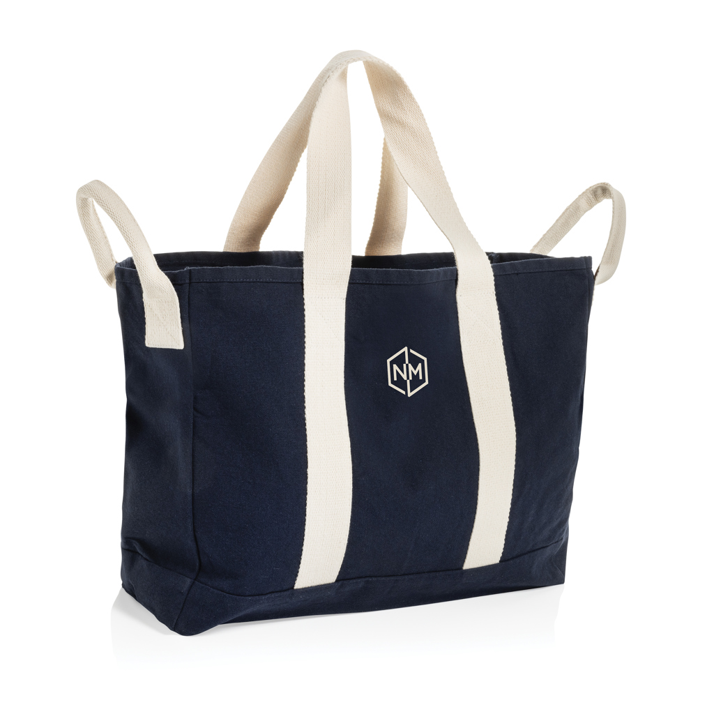 Bolsa playa BEAU AWARE™ lona reciclada 400 g/m² asa lateral