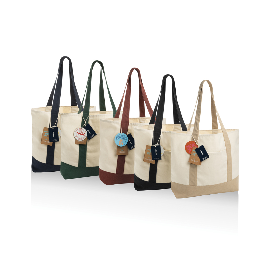 Bolsa tela de algodón reciclado 350 g/m² SHOP LOCAL AWARE™
