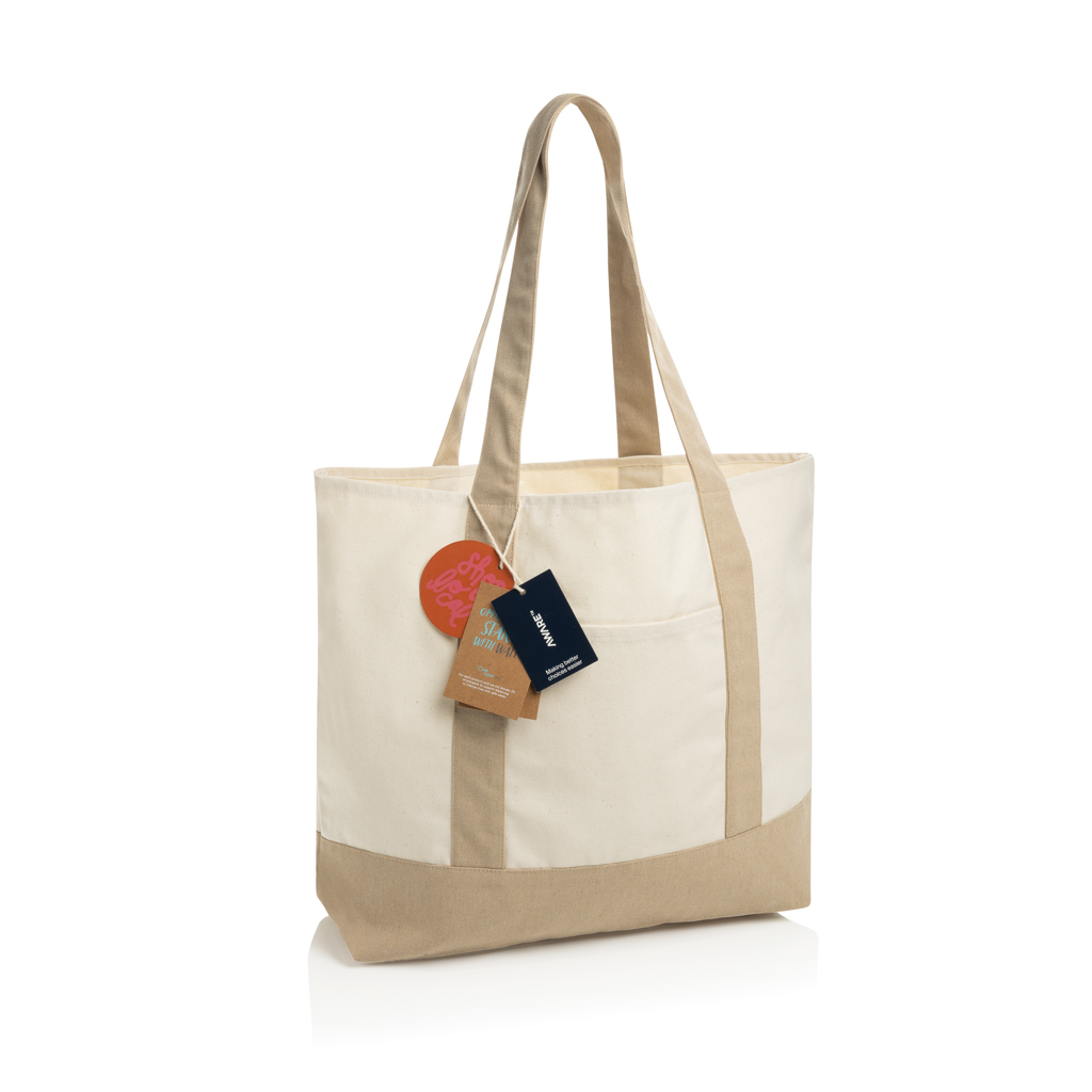 Bolsa tela de algodón reciclado 350 g/m² SHOP LOCAL AWARE™