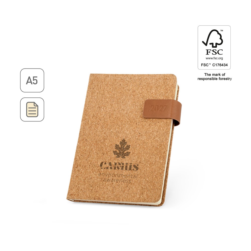CAMUS A5. A5 cork diary