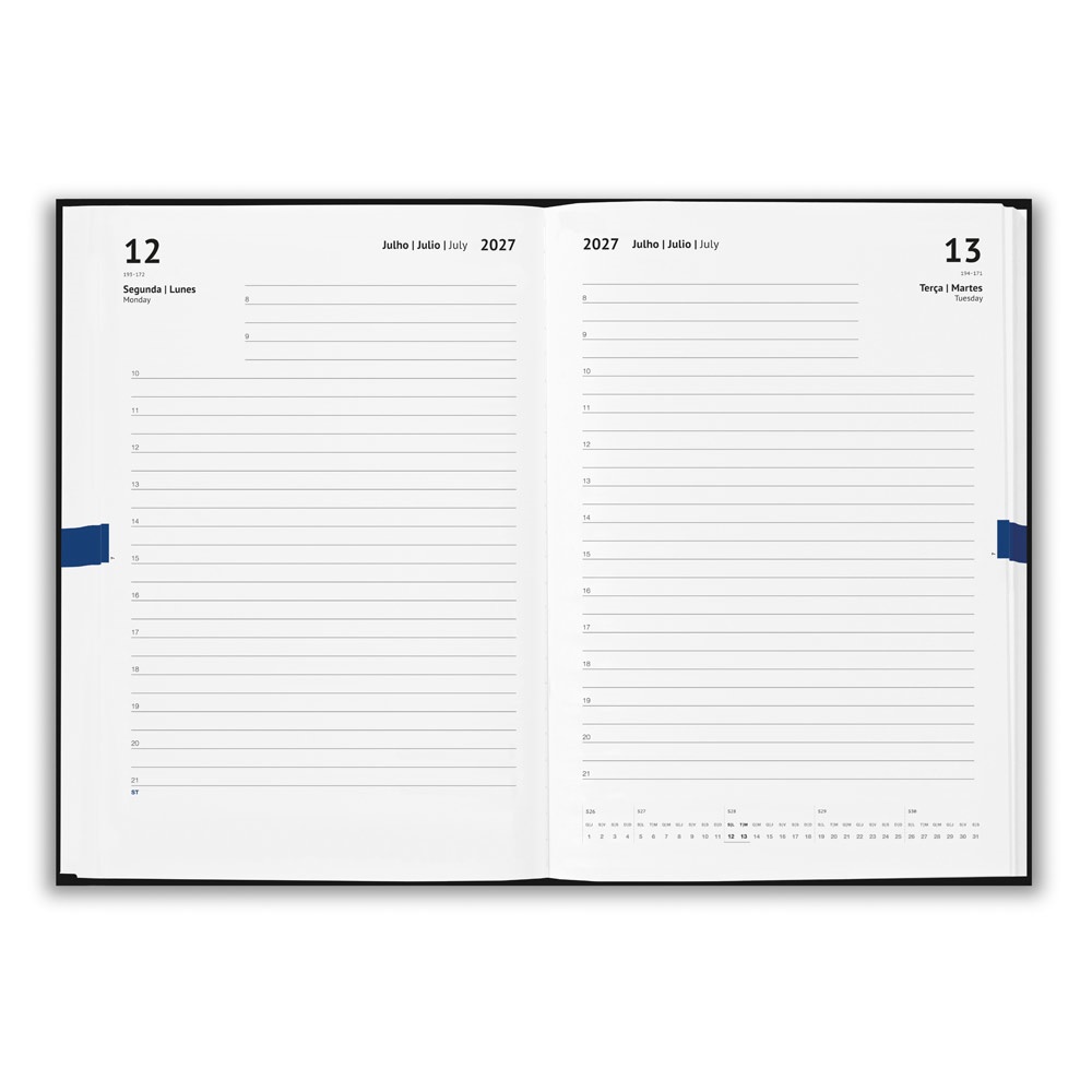 ANDRESEN A5. Recycled polyester (100% rPET) diary