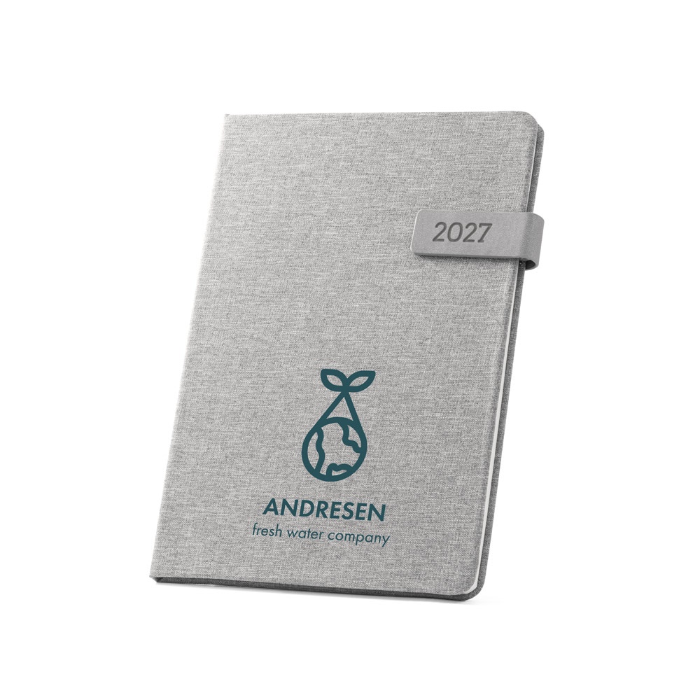 ANDRESEN B5. Recycled polyester (100% rPET) diary