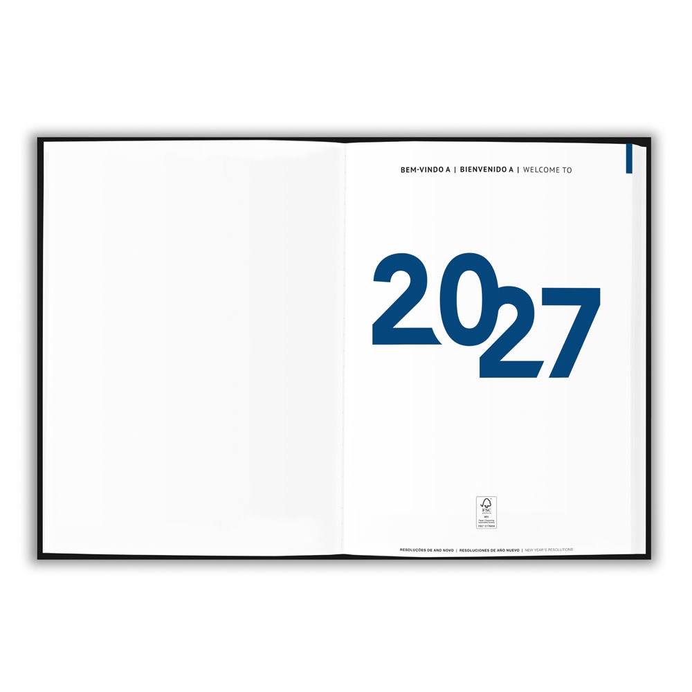 ANDRESEN B5. Recycled polyester (100% rPET) diary