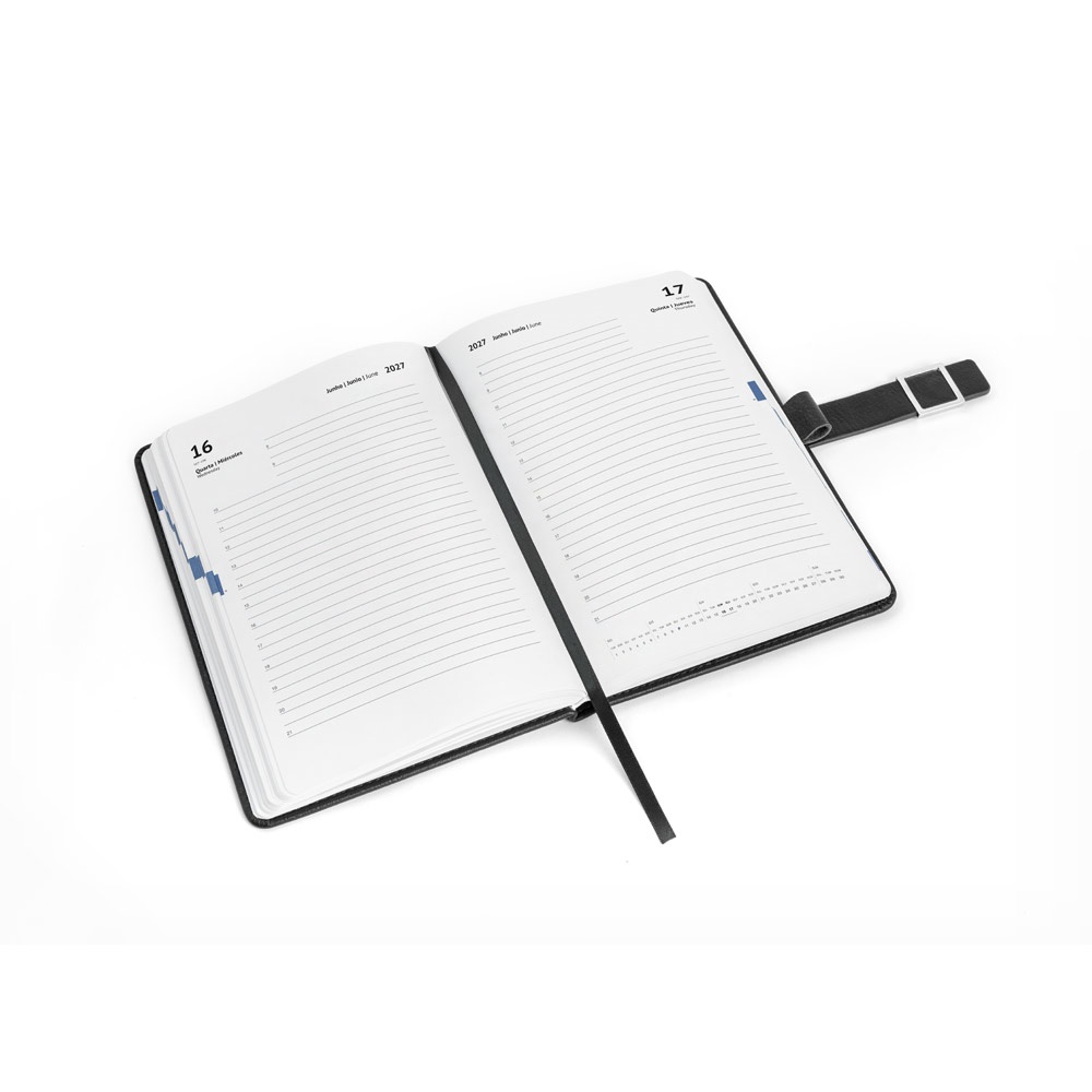 MUSSET A5. A5 diary in PU (58% recycled)