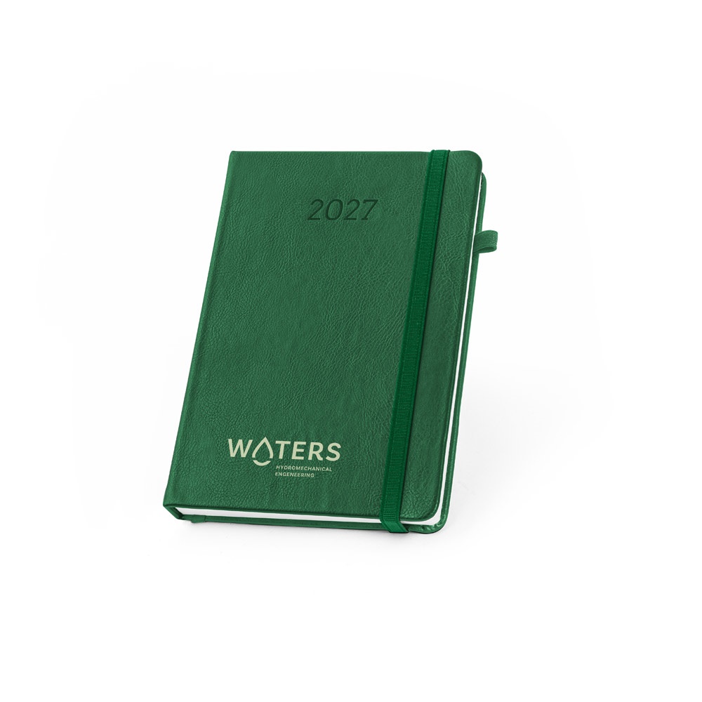 WATERS A5. A5 diary in water-based PU